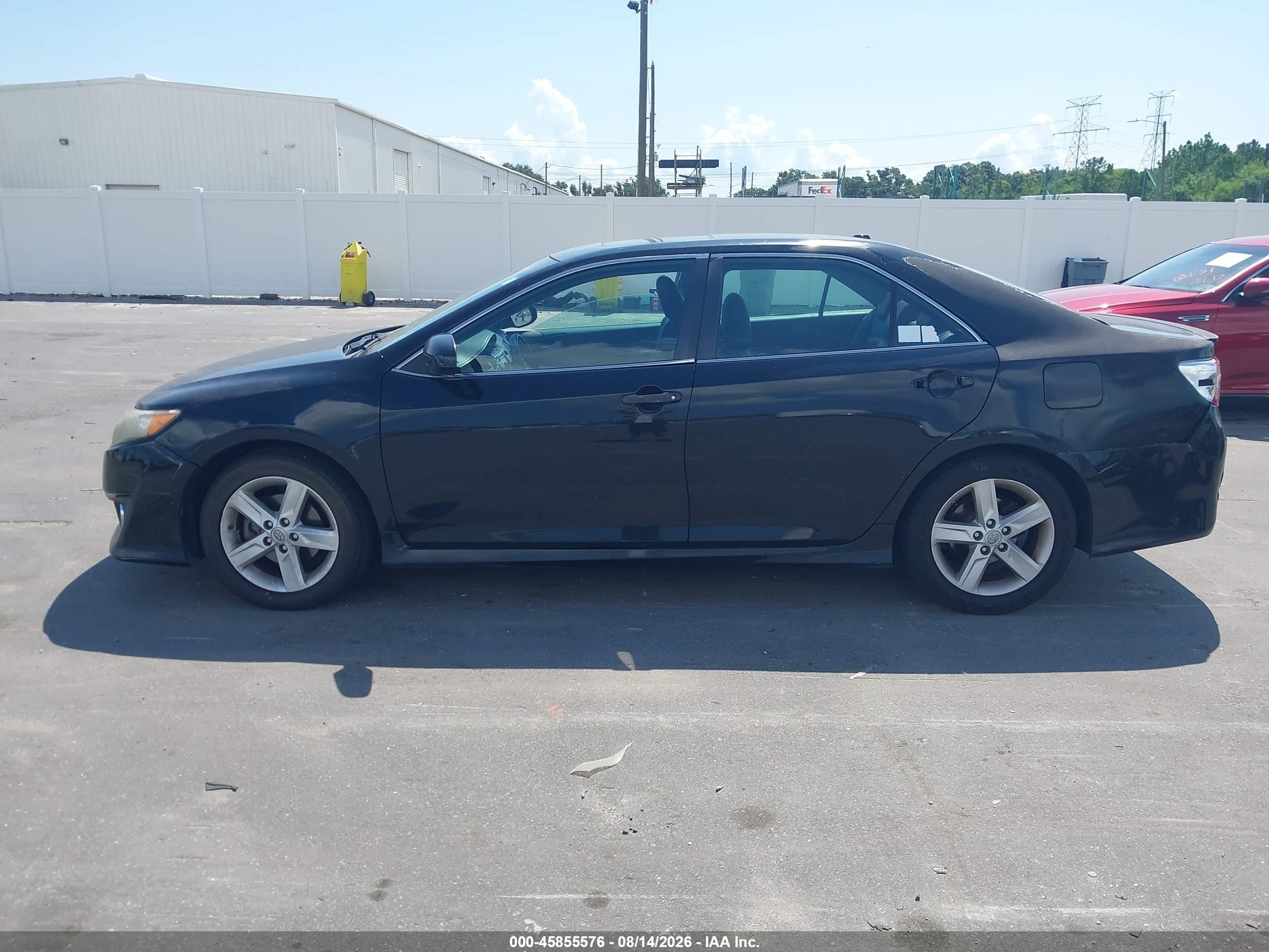 2013 Toyota Camry Se Black vin: 4T1BF1FK5DU263925