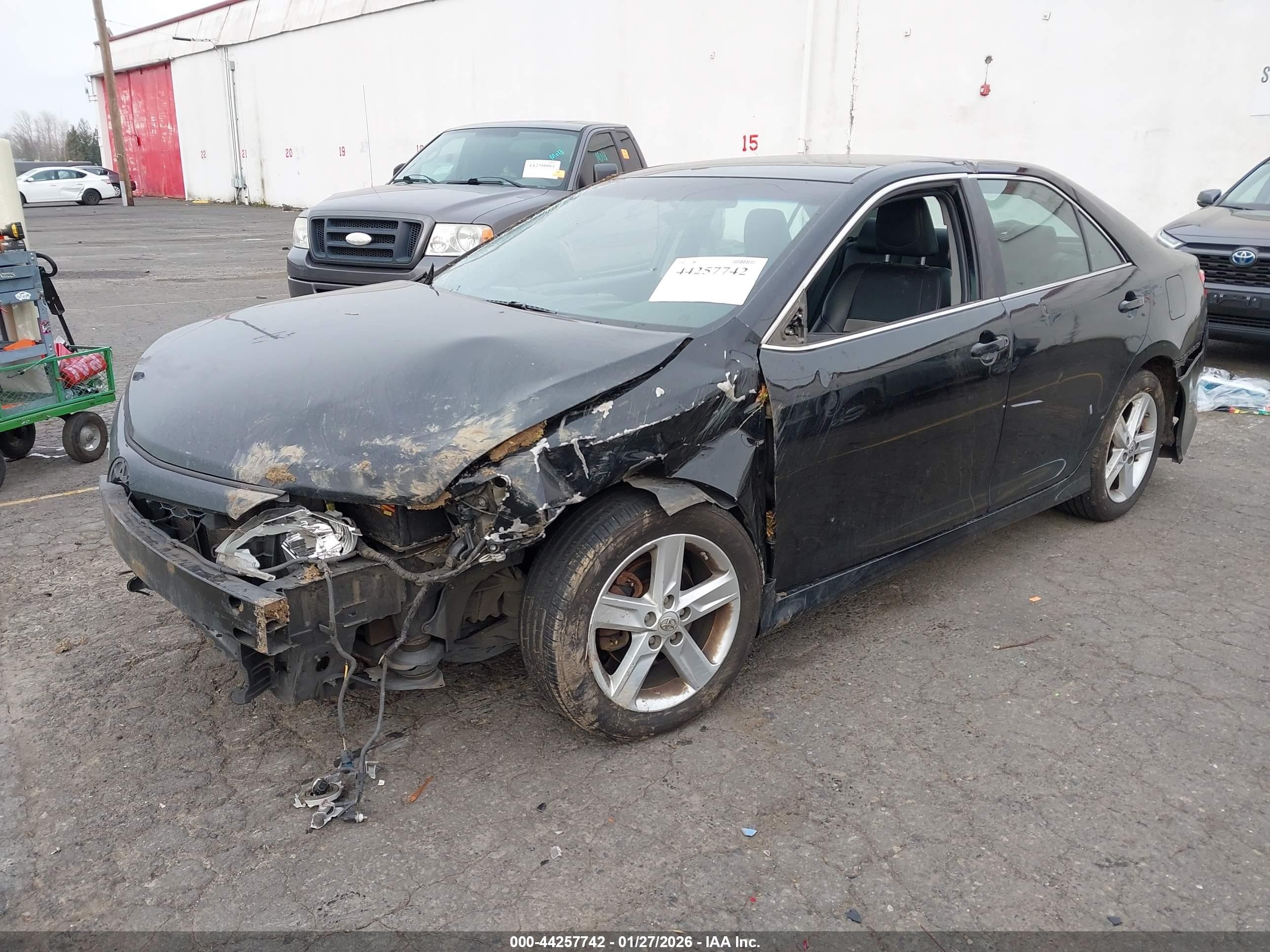 2013 Toyota Camry Se Black vin: 4T1BF1FK5DU264332
