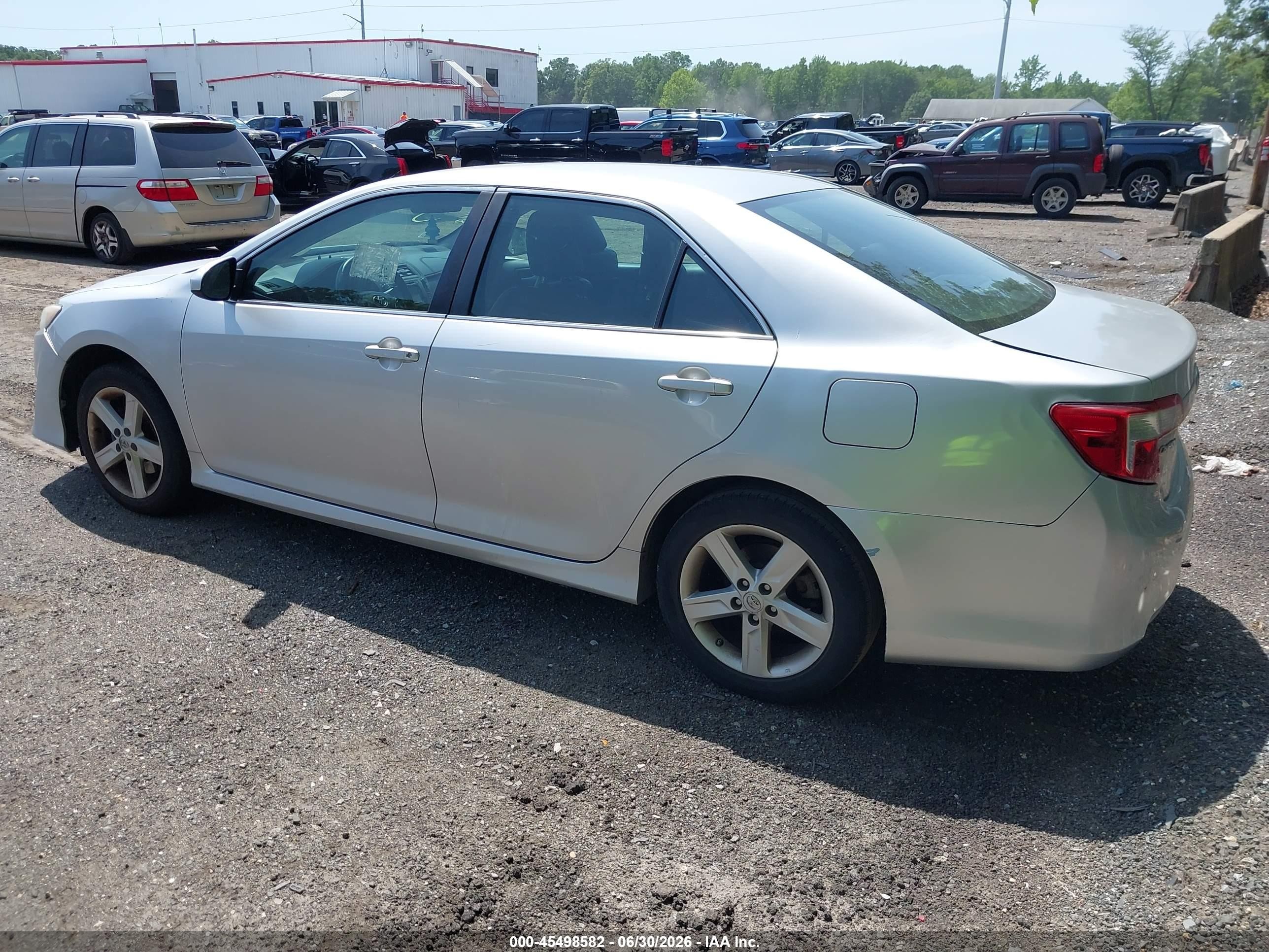 2013 Toyota Camry Se Silver vin: 4T1BF1FK5DU264461