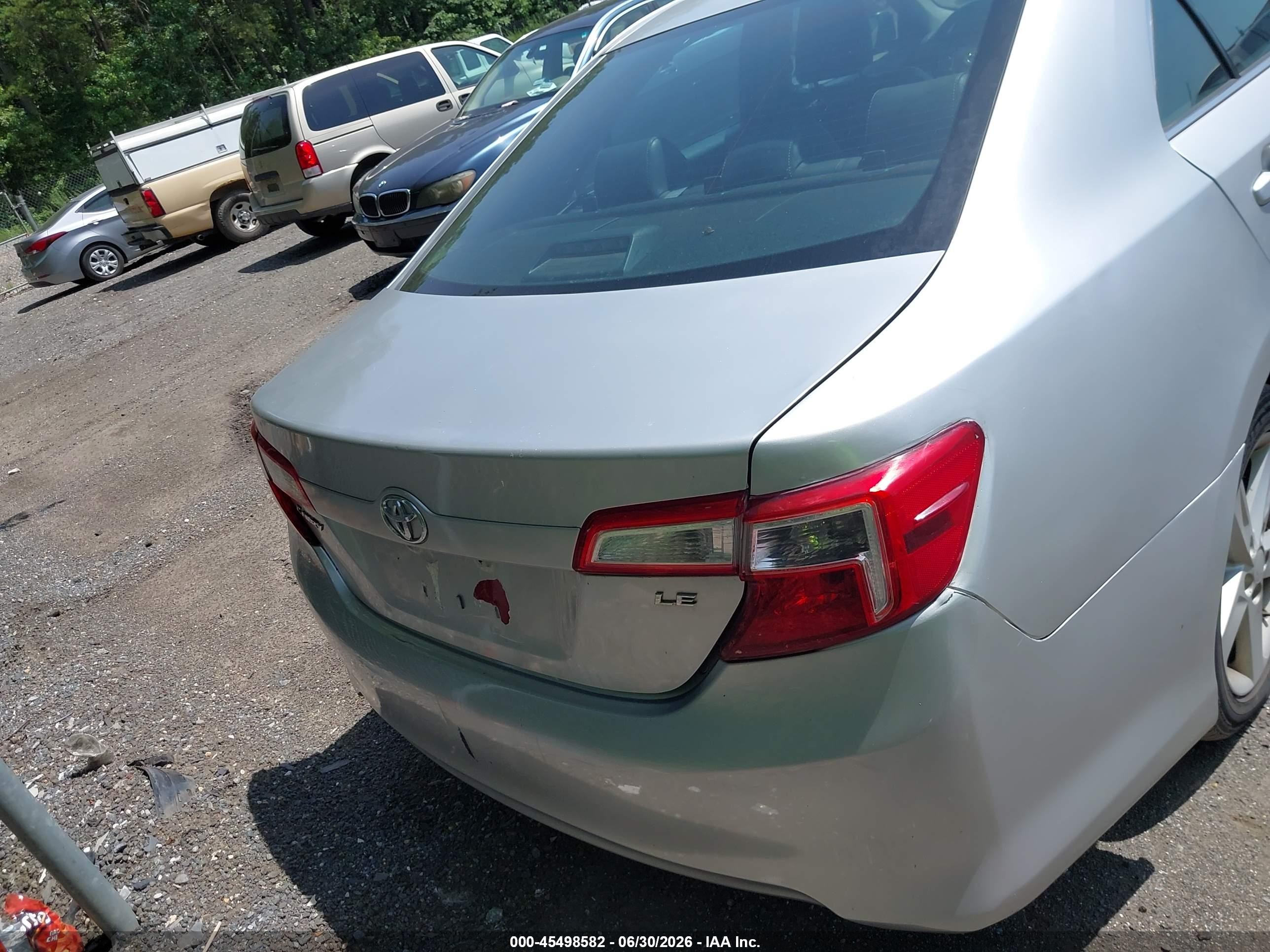 2013 Toyota Camry Se Silver vin: 4T1BF1FK5DU264461