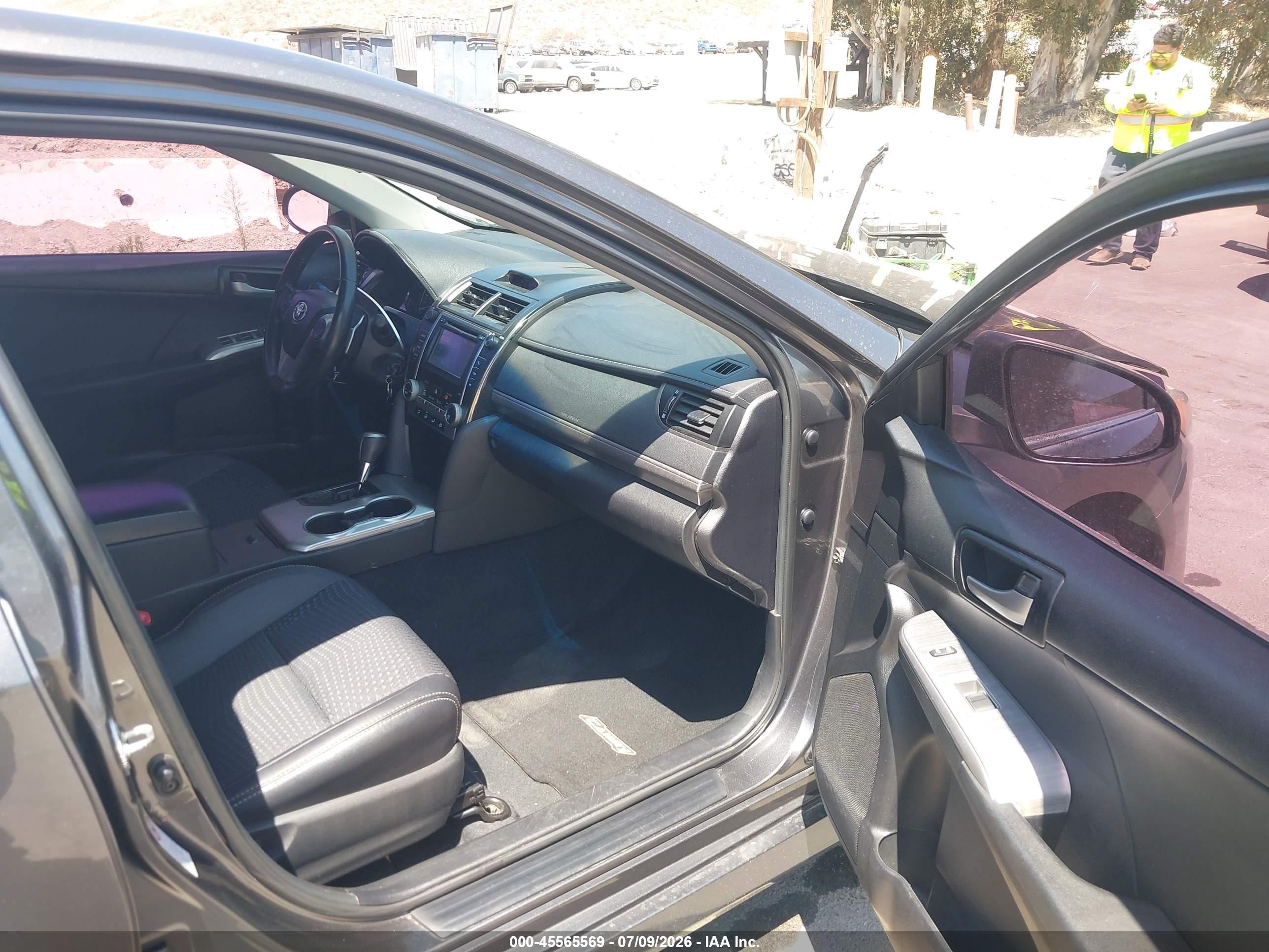 2013 Toyota Camry Se Серый vin: 4T1BF1FK5DU266453