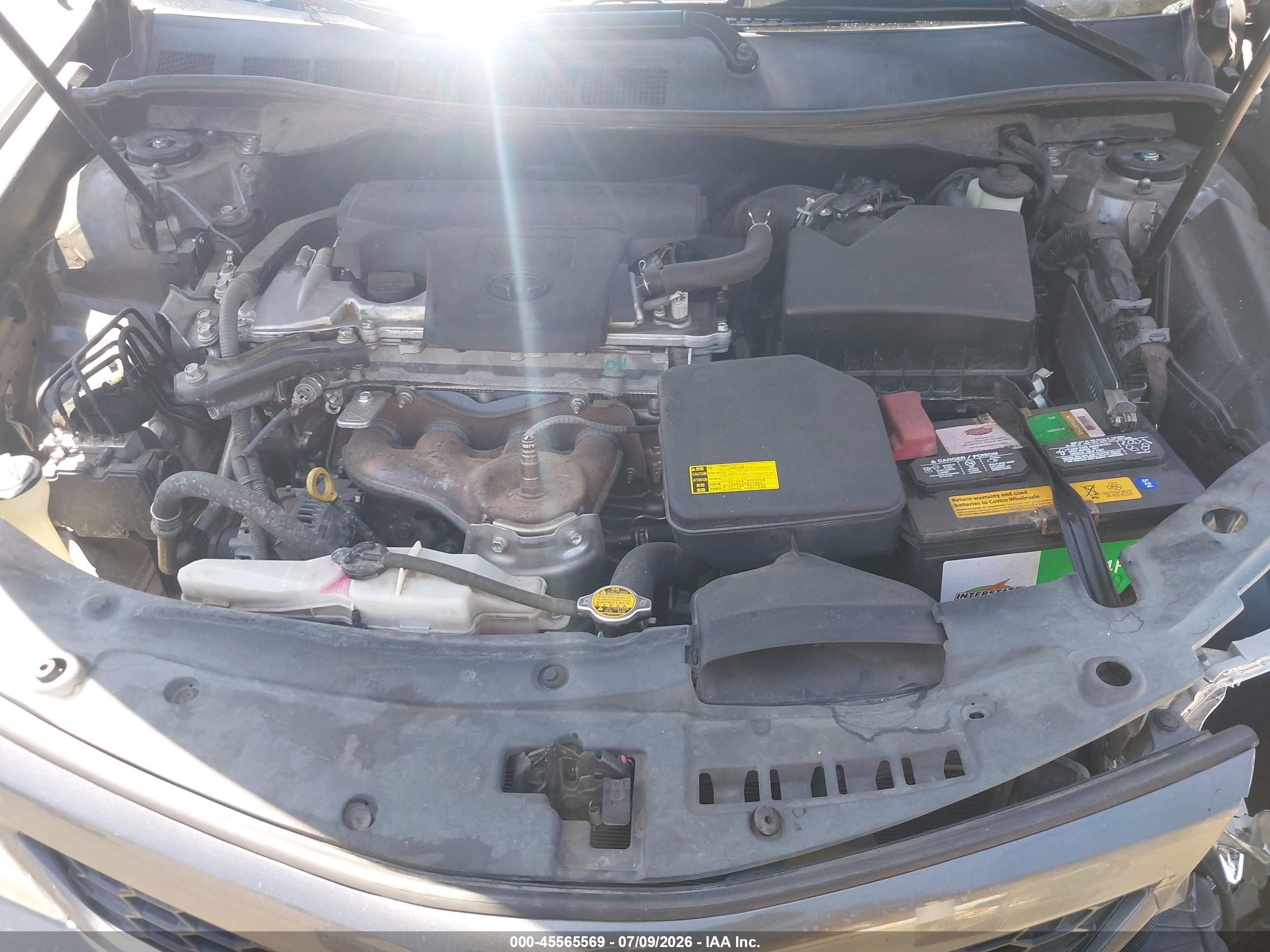 2013 Toyota Camry Se Серый vin: 4T1BF1FK5DU266453