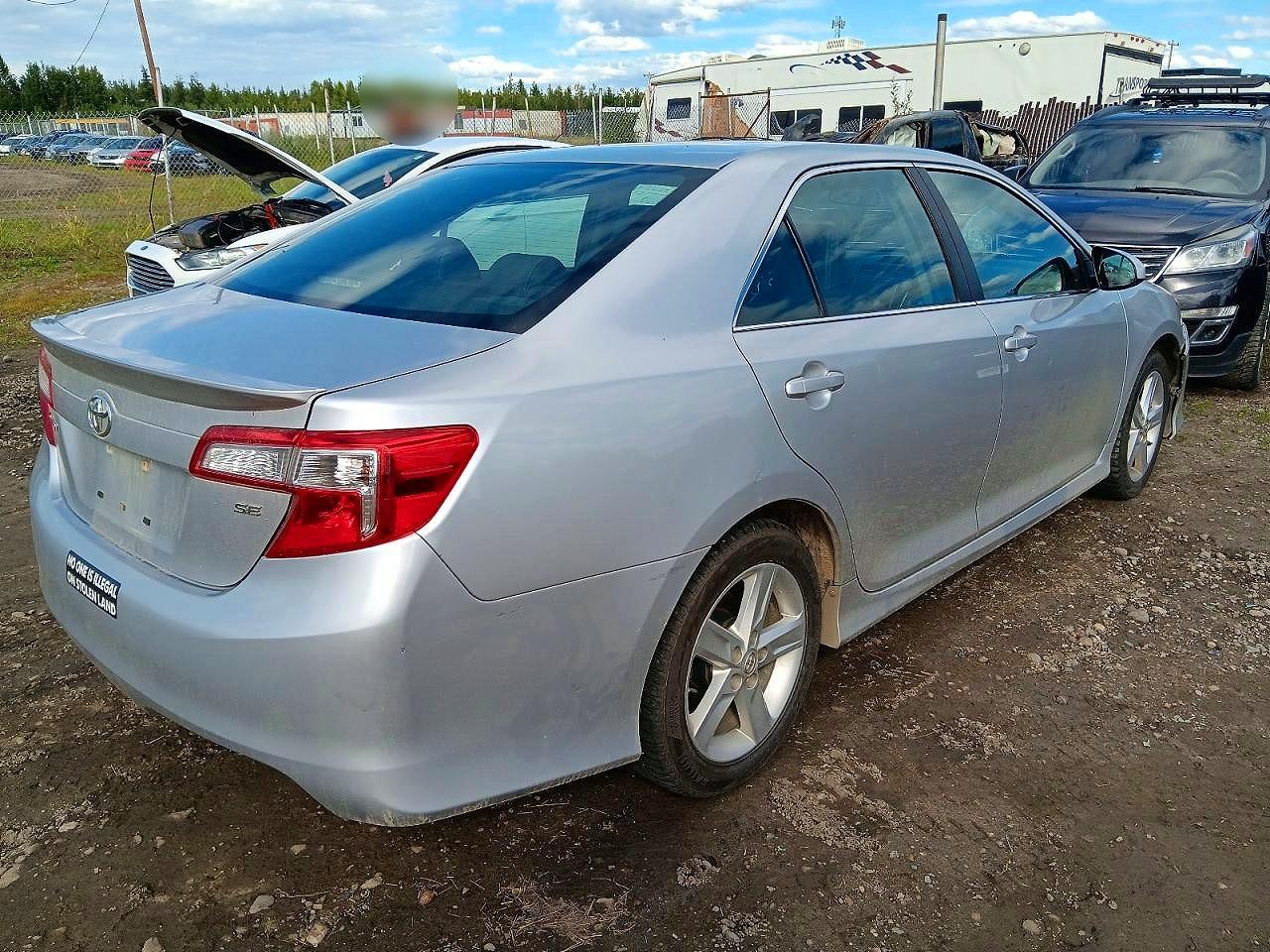 2013 Toyota Camry Se Серебряный vin: 4T1BF1FK5DU271152