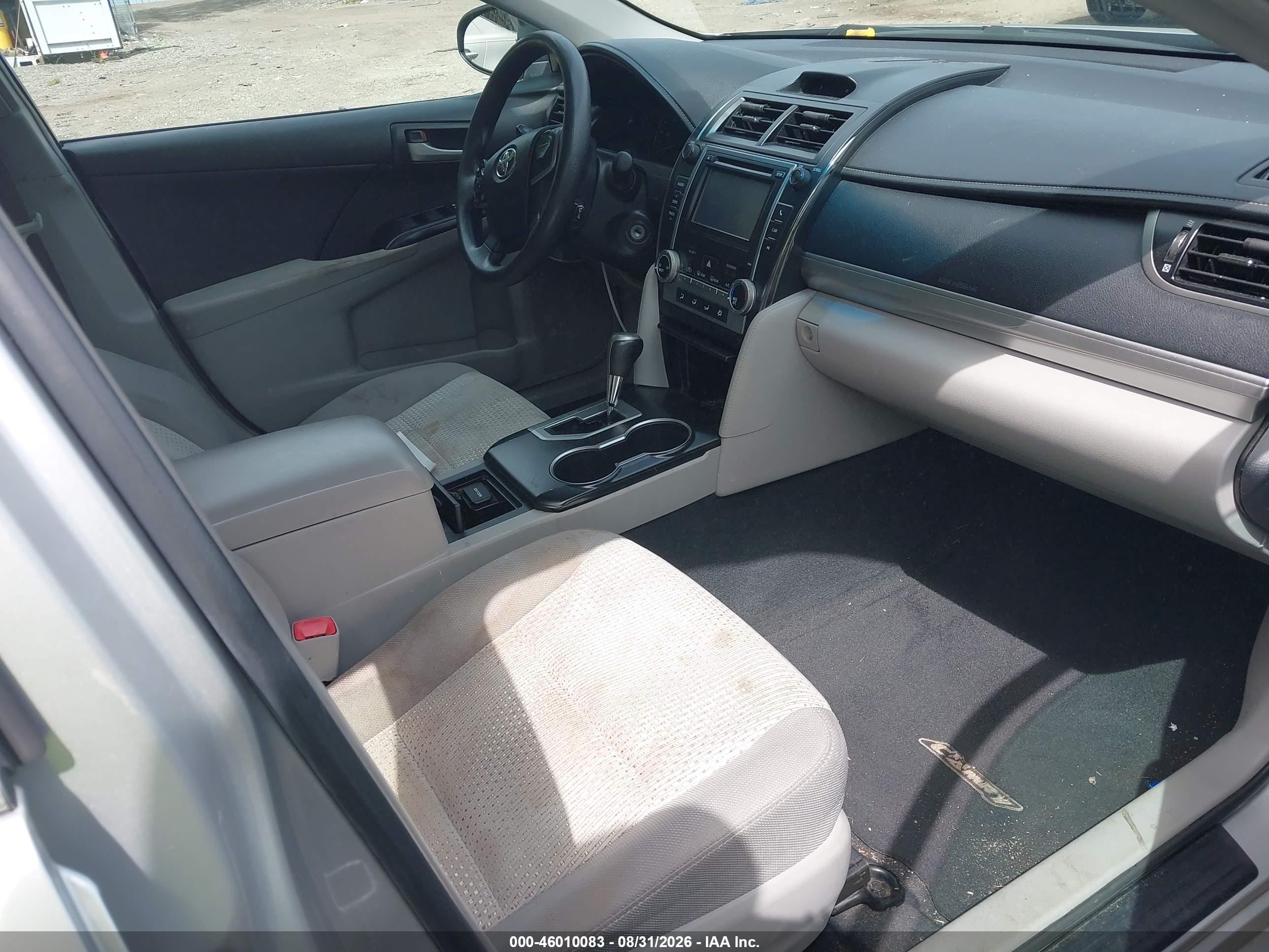 2013 Toyota Camry Le Silver vin: 4T1BF1FK5DU279090