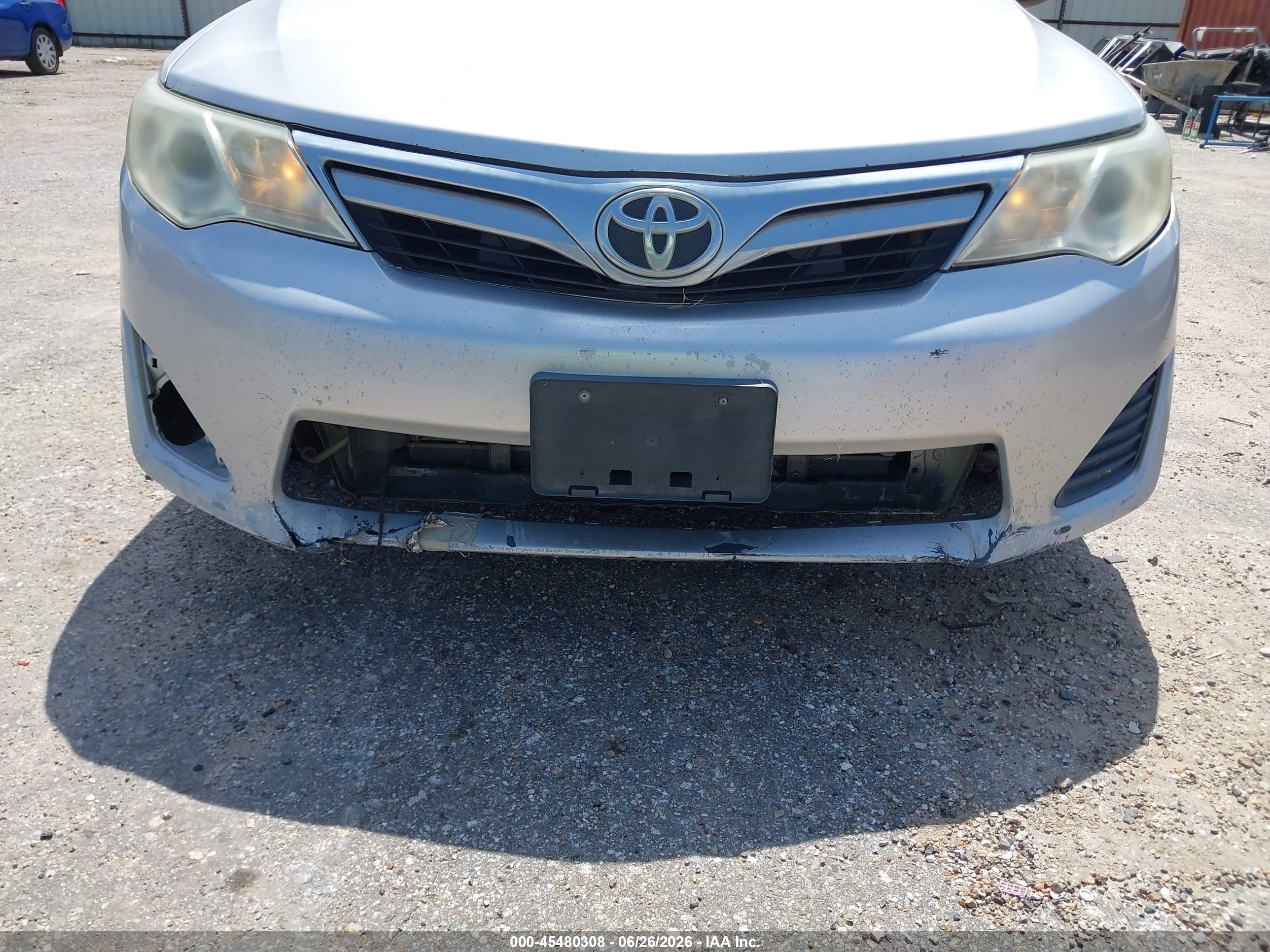 2013 Toyota Camry Le Silver vin: 4T1BF1FK5DU281924