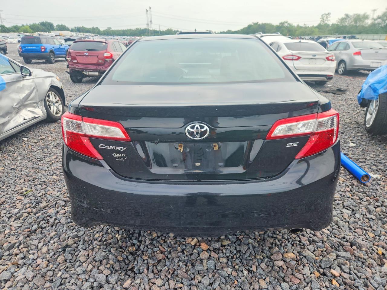 2013 Toyota Camry Se Black vin: 4T1BF1FK5DU284435