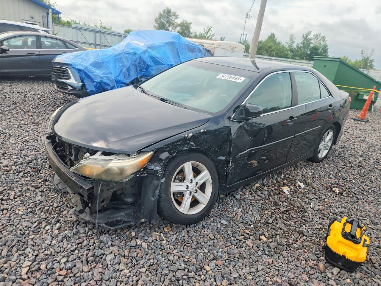 2013 Toyota Camry Se Черный vin: 4T1BF1FK5DU284435