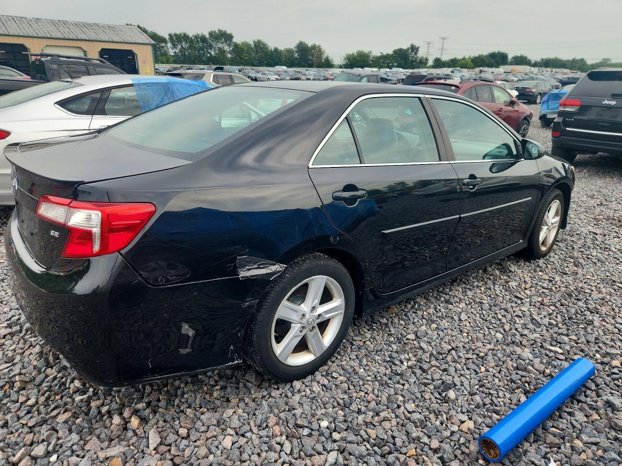 2013 Toyota Camry Se Black vin: 4T1BF1FK5DU284435