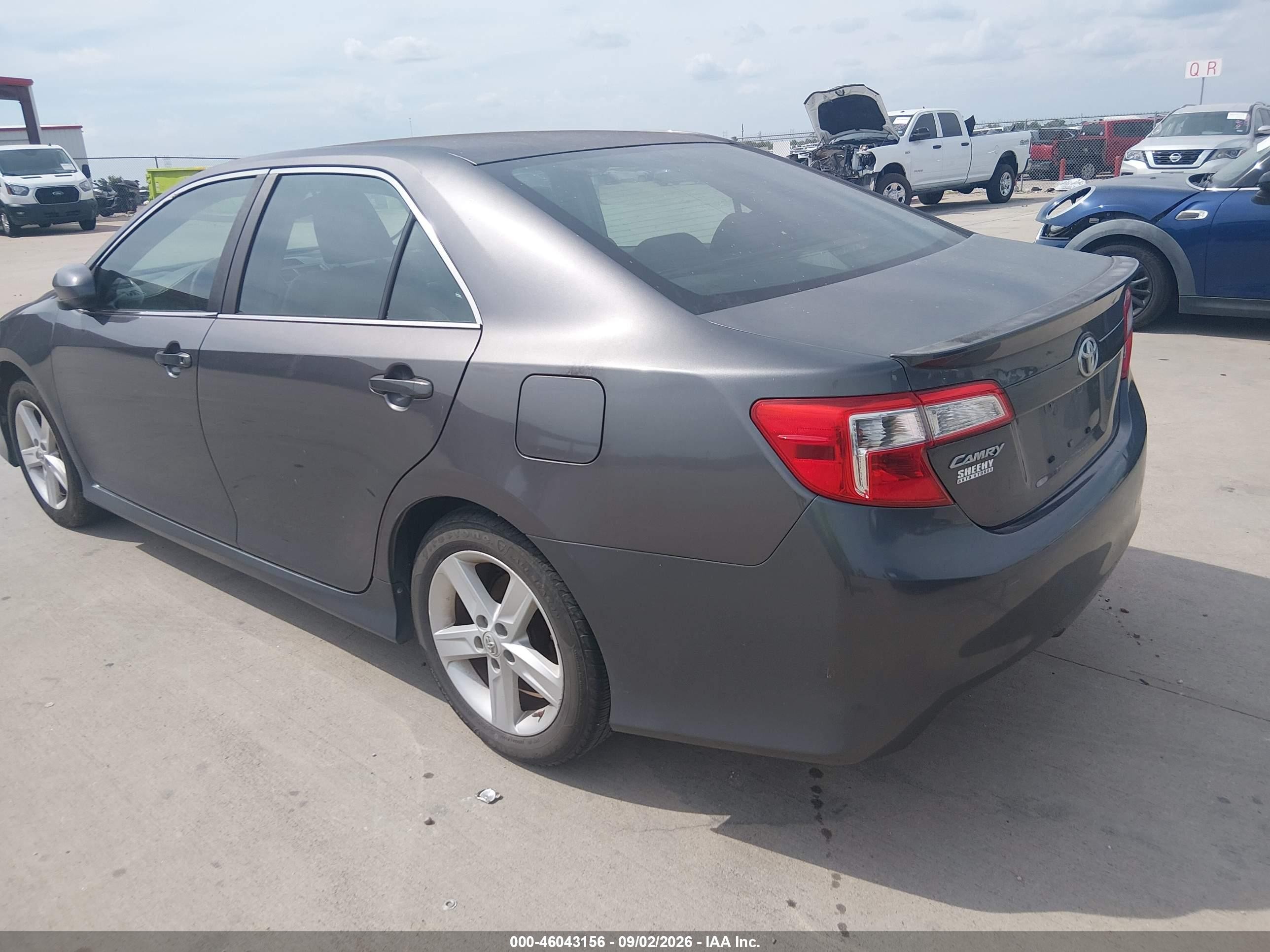 2013 Toyota Camry Se Gray vin: 4T1BF1FK5DU286380