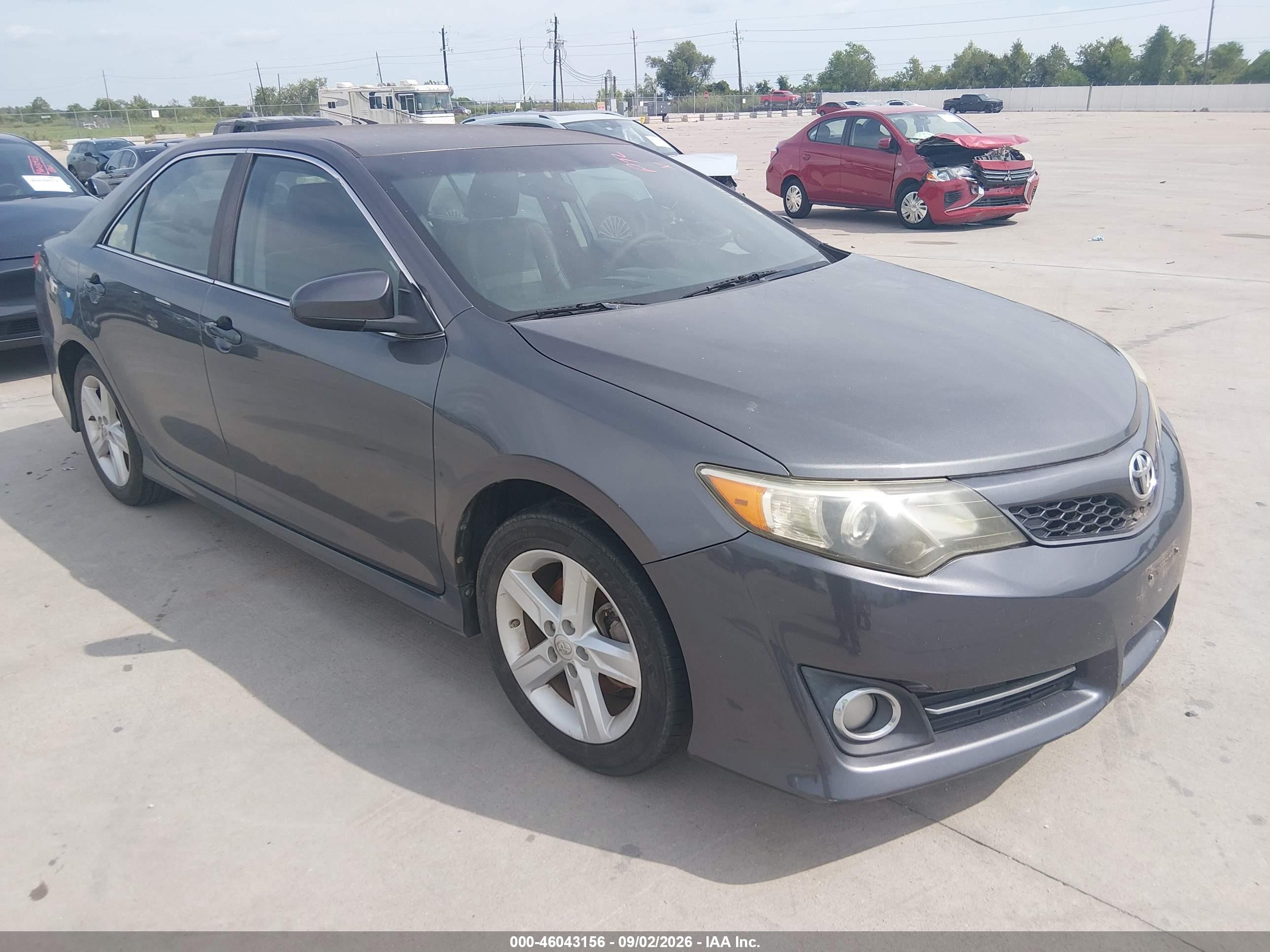 2013 Toyota Camry Se Gray vin: 4T1BF1FK5DU286380