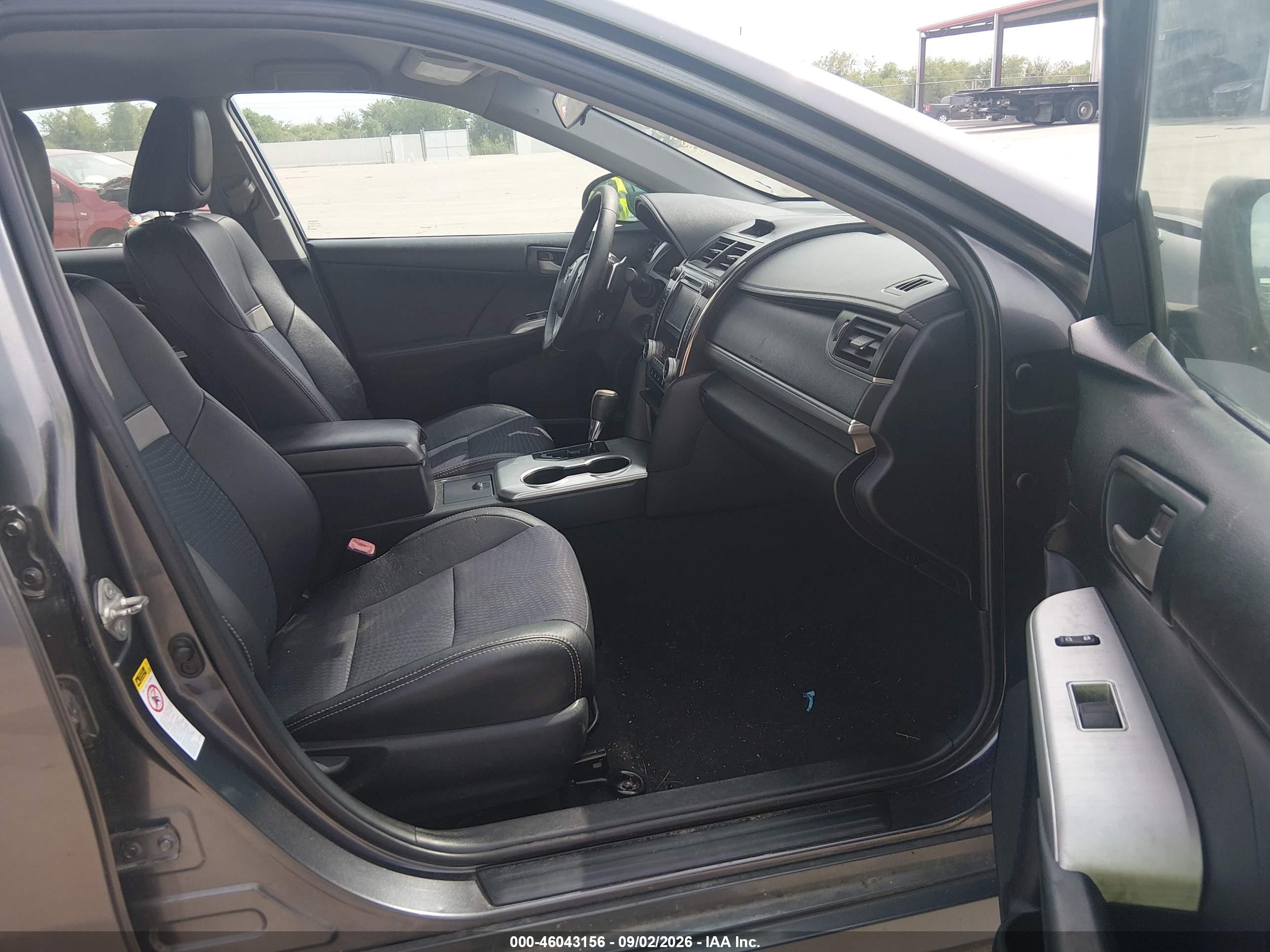2013 Toyota Camry Se Gray vin: 4T1BF1FK5DU286380