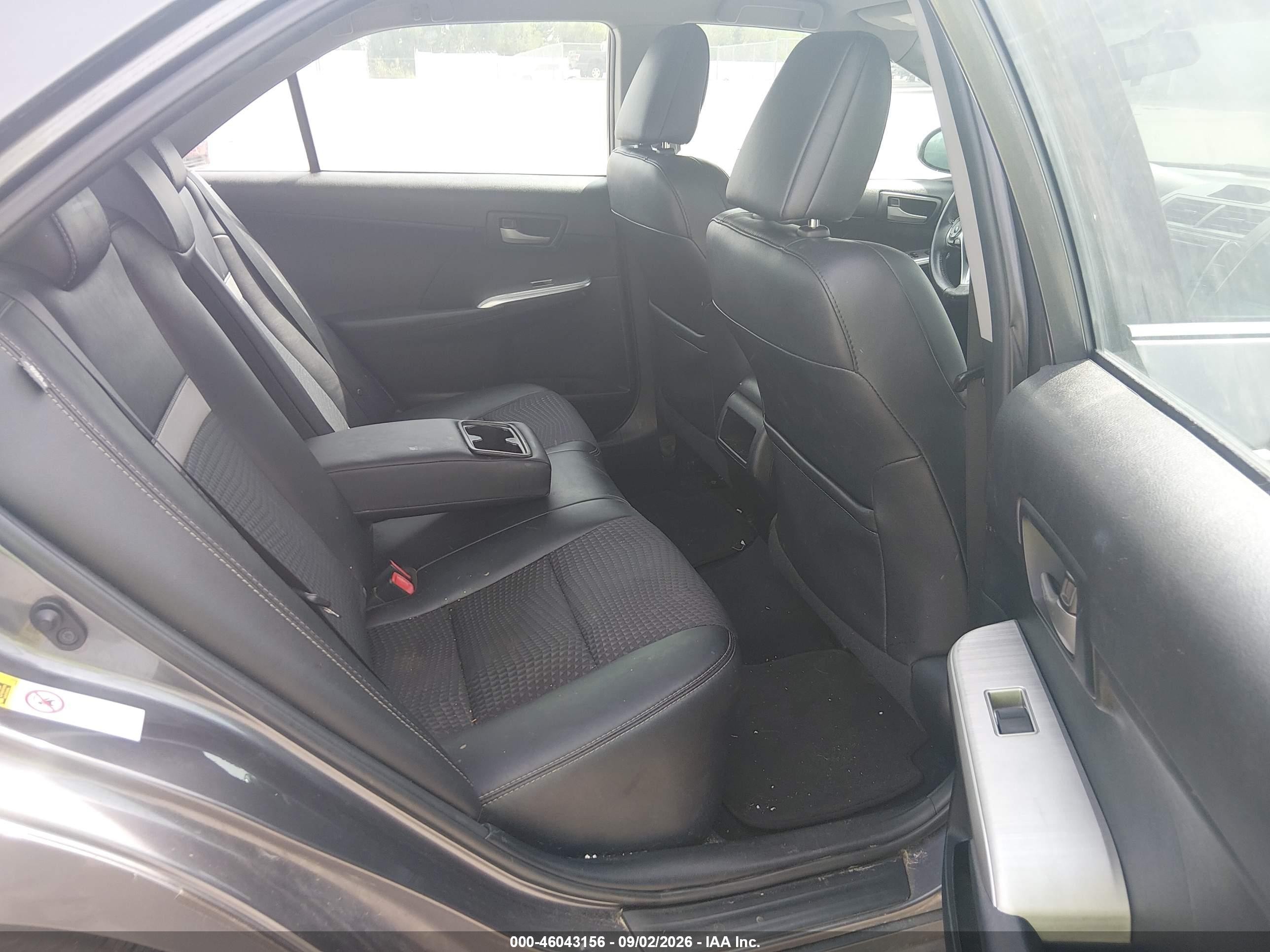 2013 Toyota Camry Se Gray vin: 4T1BF1FK5DU286380