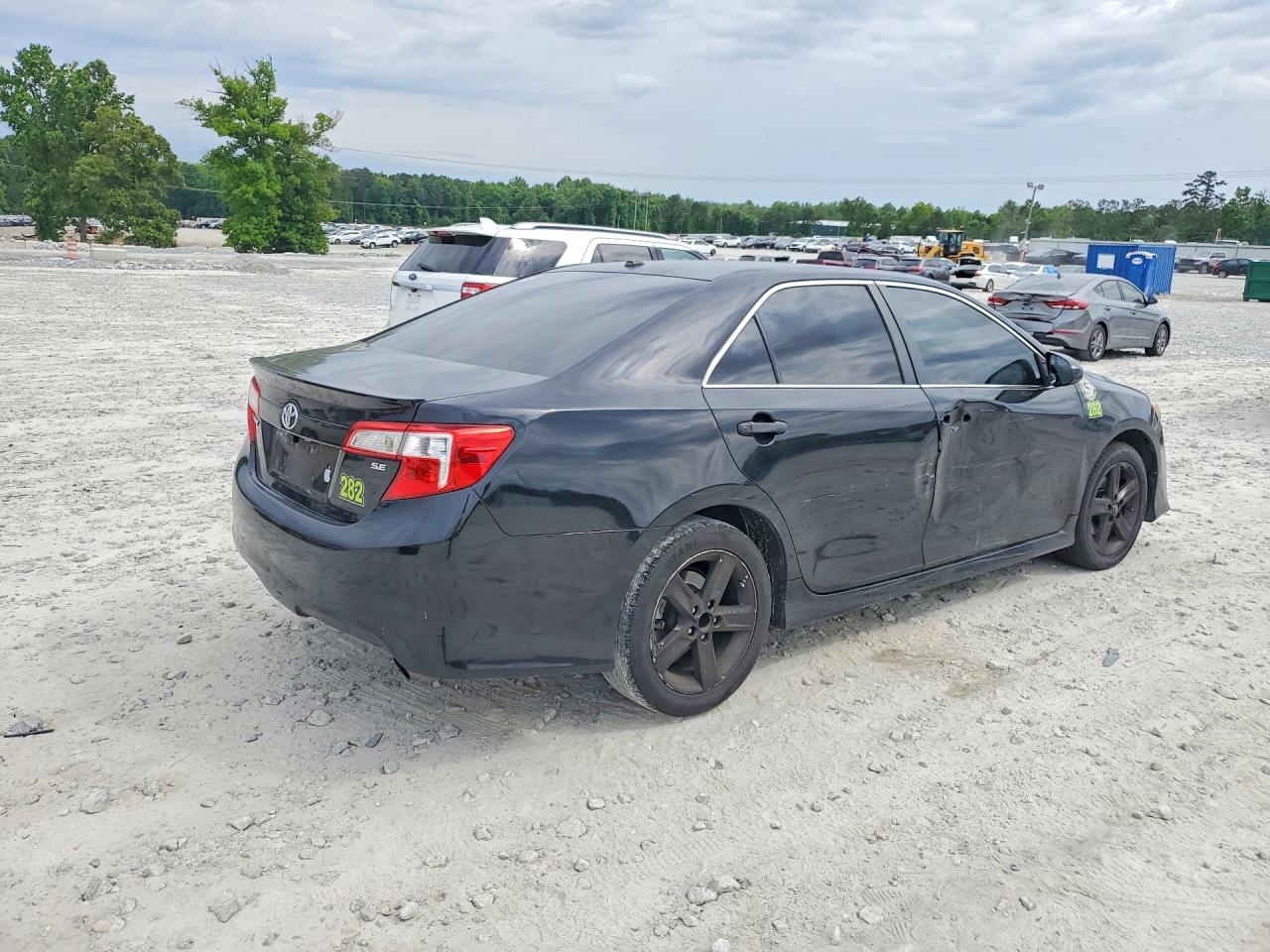 2013 Toyota Camry Se Black vin: 4T1BF1FK5DU286525