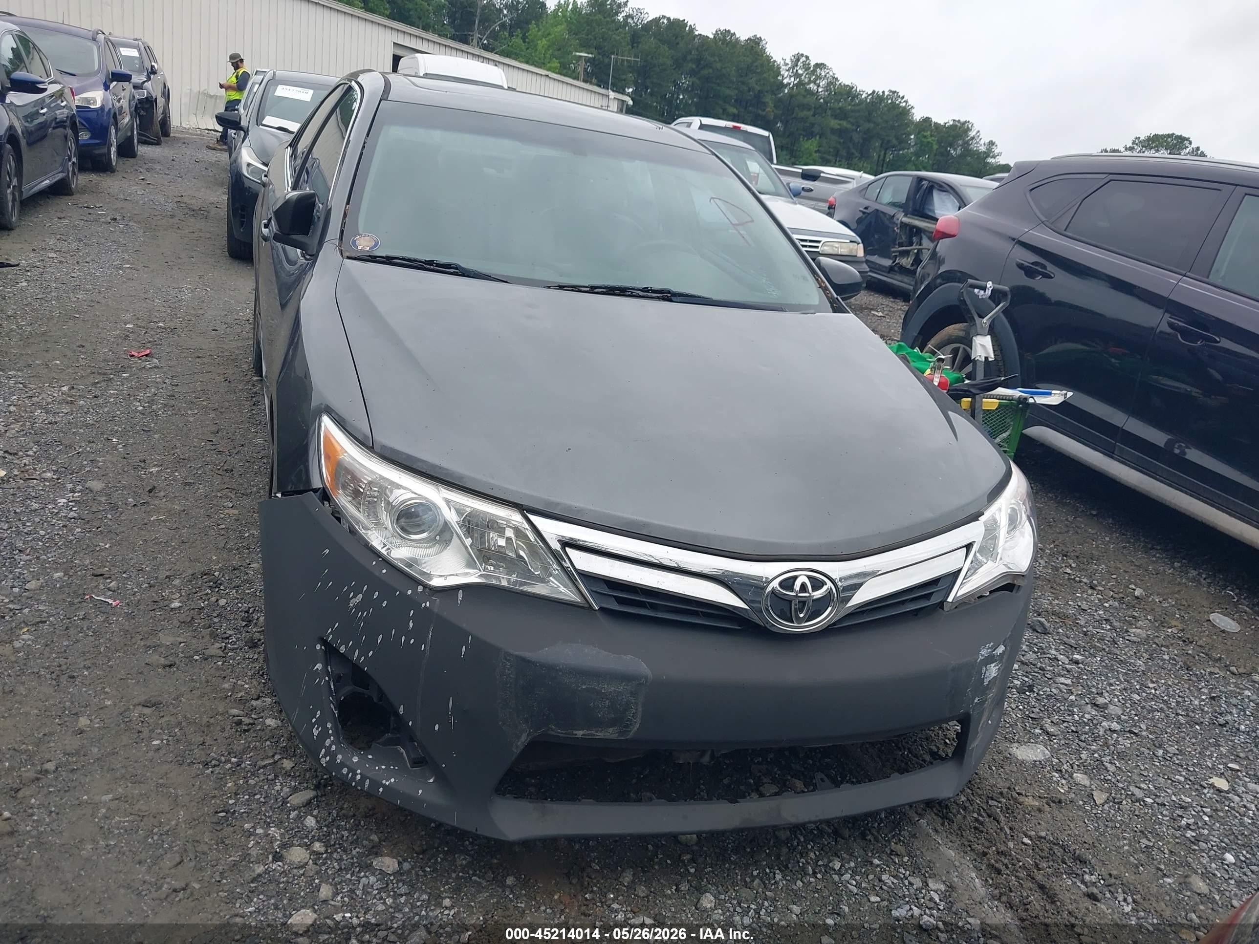 2013 Toyota Camry Xle Gray vin: 4T1BF1FK5DU288856