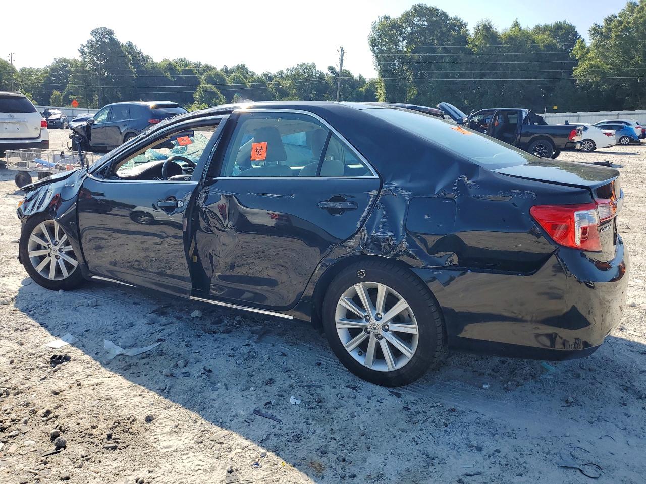 2013 Toyota Camry Xle Black vin: 4T1BF1FK5DU296388