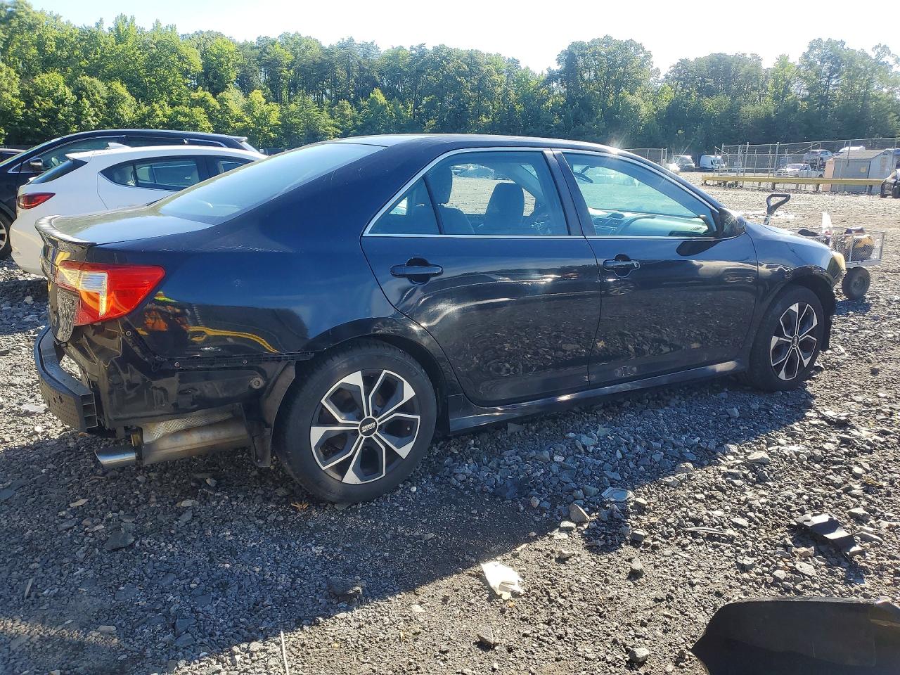 2013 Toyota Camry Se Black vin: 4T1BF1FK5DU297735