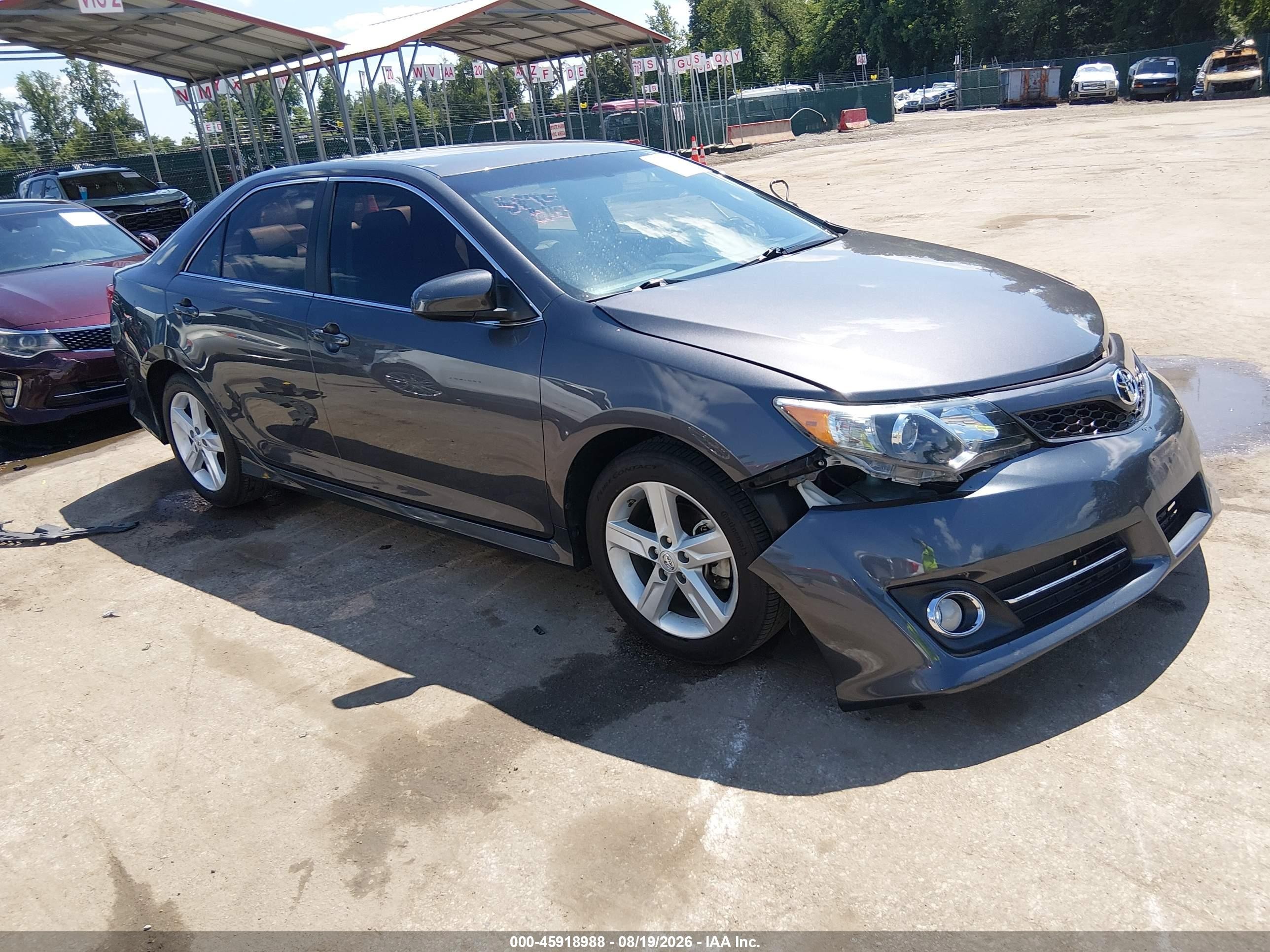 2013 Toyota Camry Se Pewter vin: 4T1BF1FK5DU641371