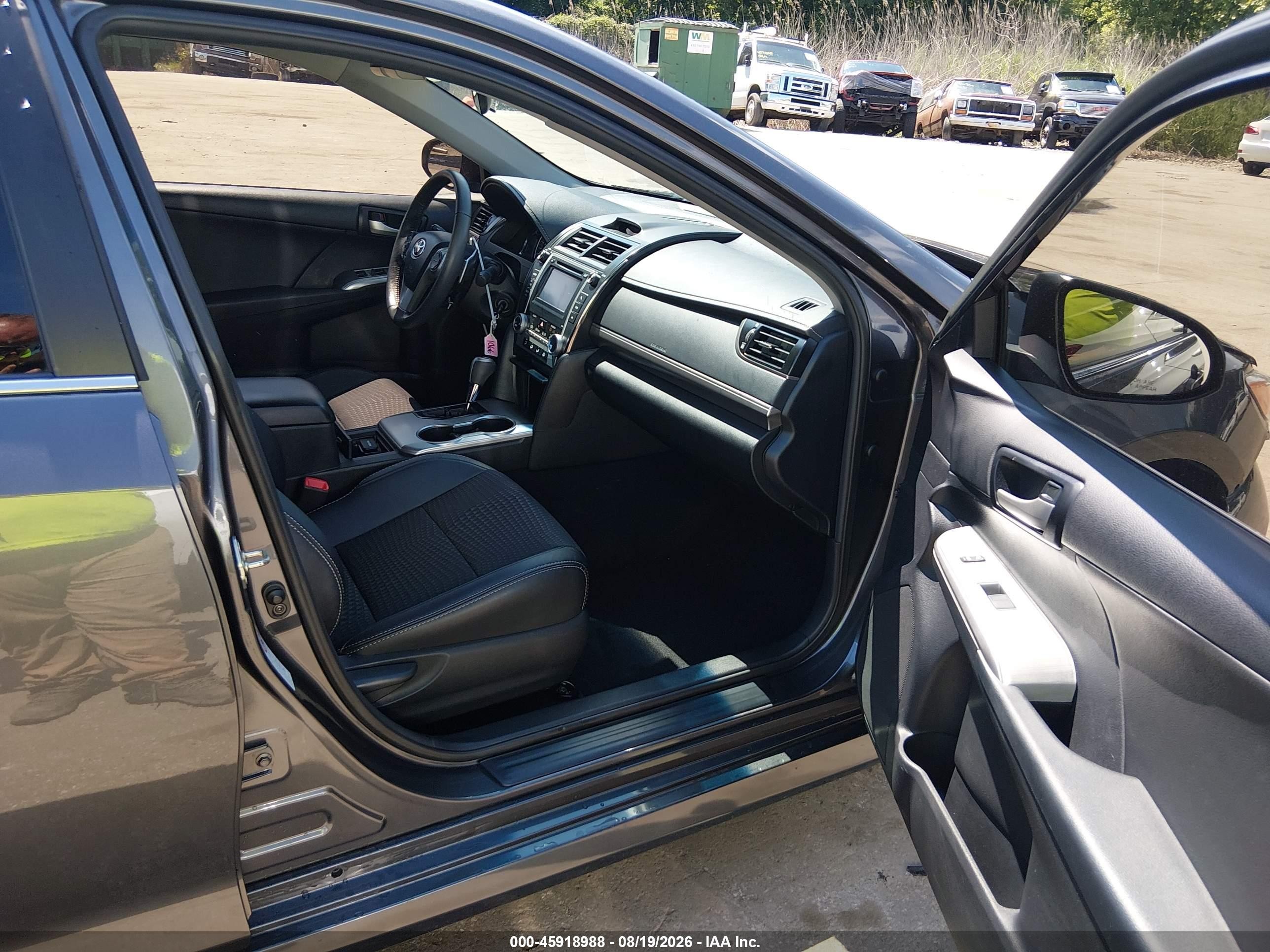 2013 Toyota Camry Se Pewter vin: 4T1BF1FK5DU641371