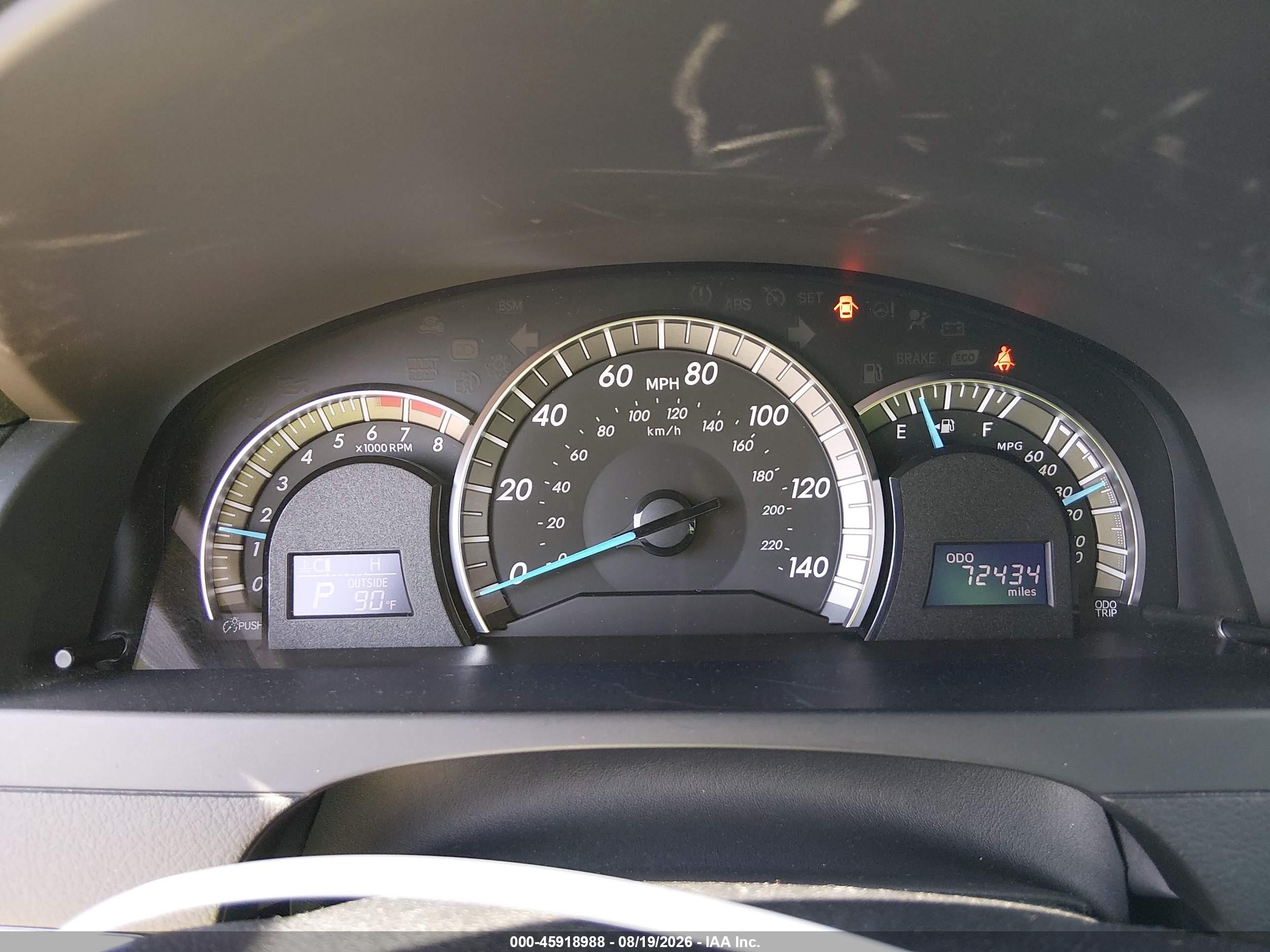2013 Toyota Camry Se Pewter vin: 4T1BF1FK5DU641371