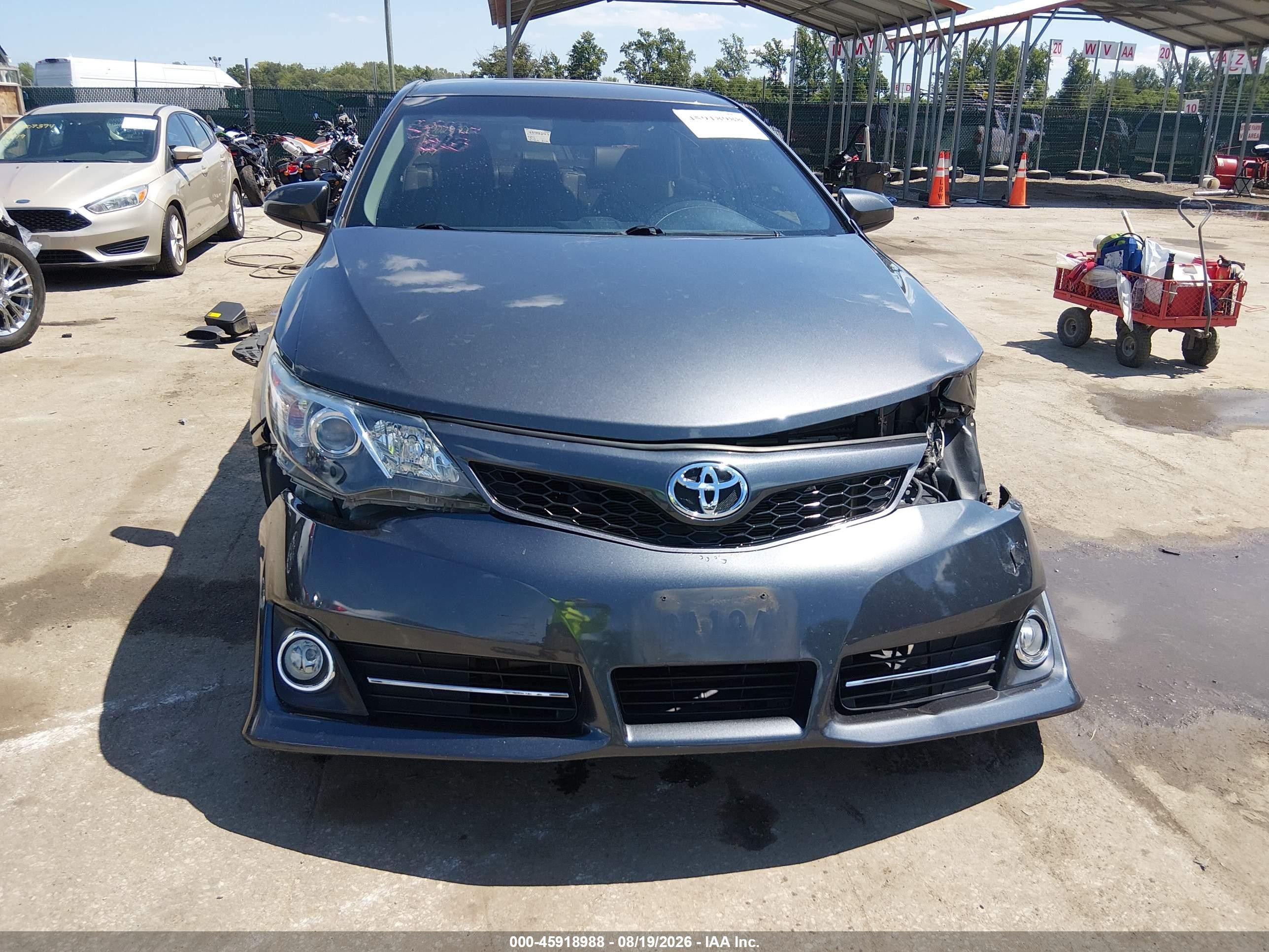 2013 Toyota Camry Se Pewter vin: 4T1BF1FK5DU641371
