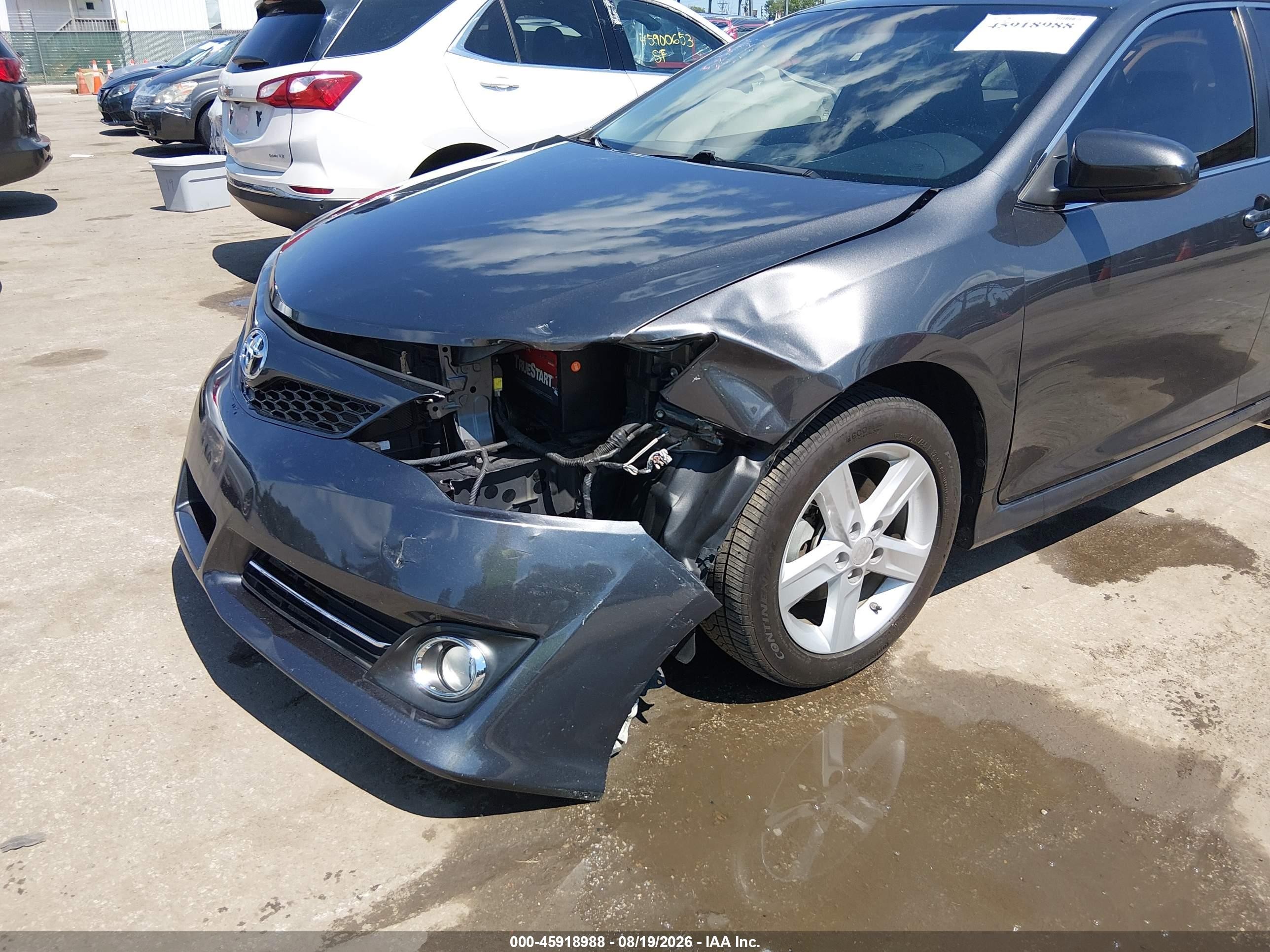 2013 Toyota Camry Se Pewter vin: 4T1BF1FK5DU641371
