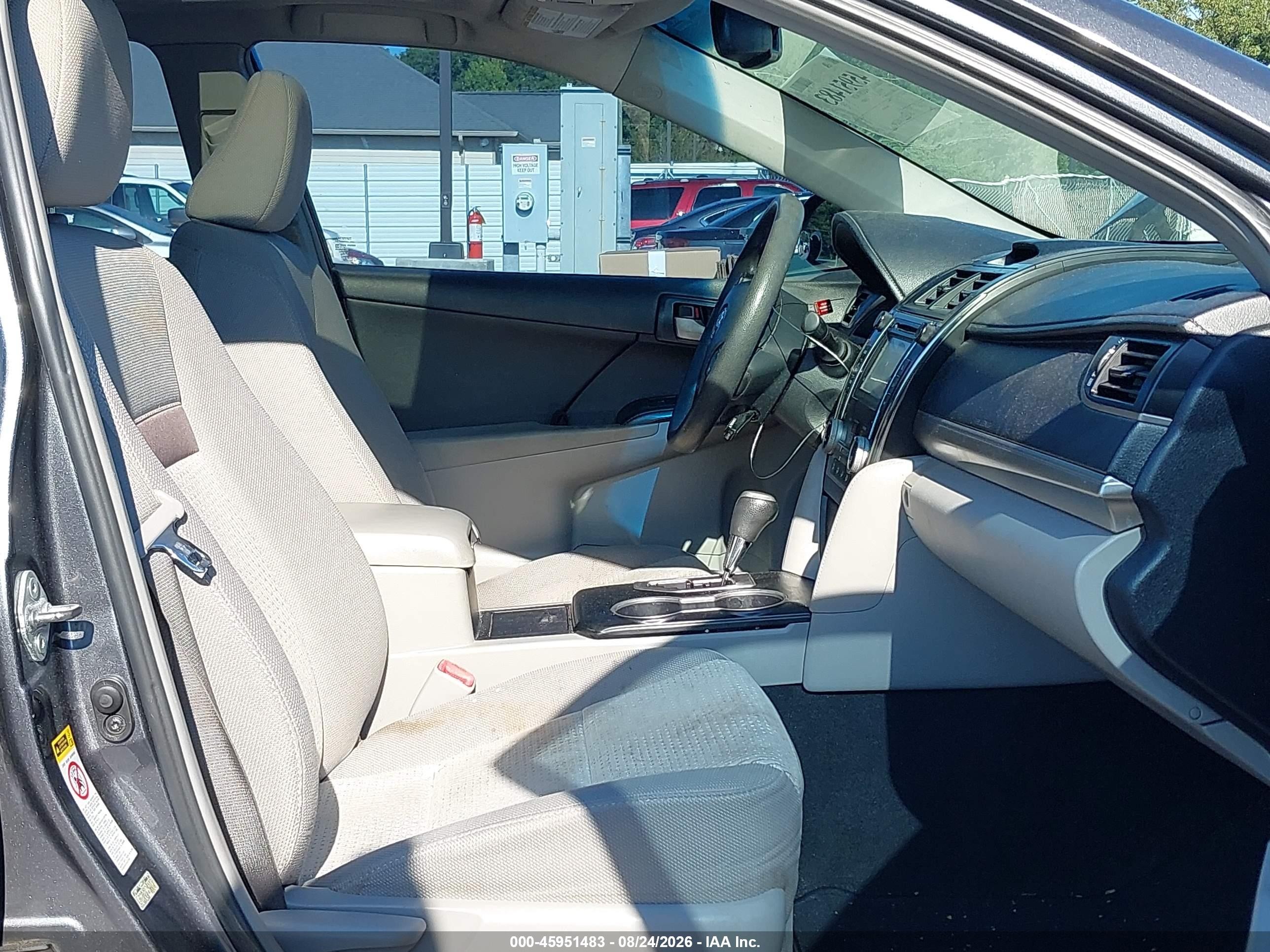2013 Toyota Camry Le Gray vin: 4T1BF1FK5DU650264