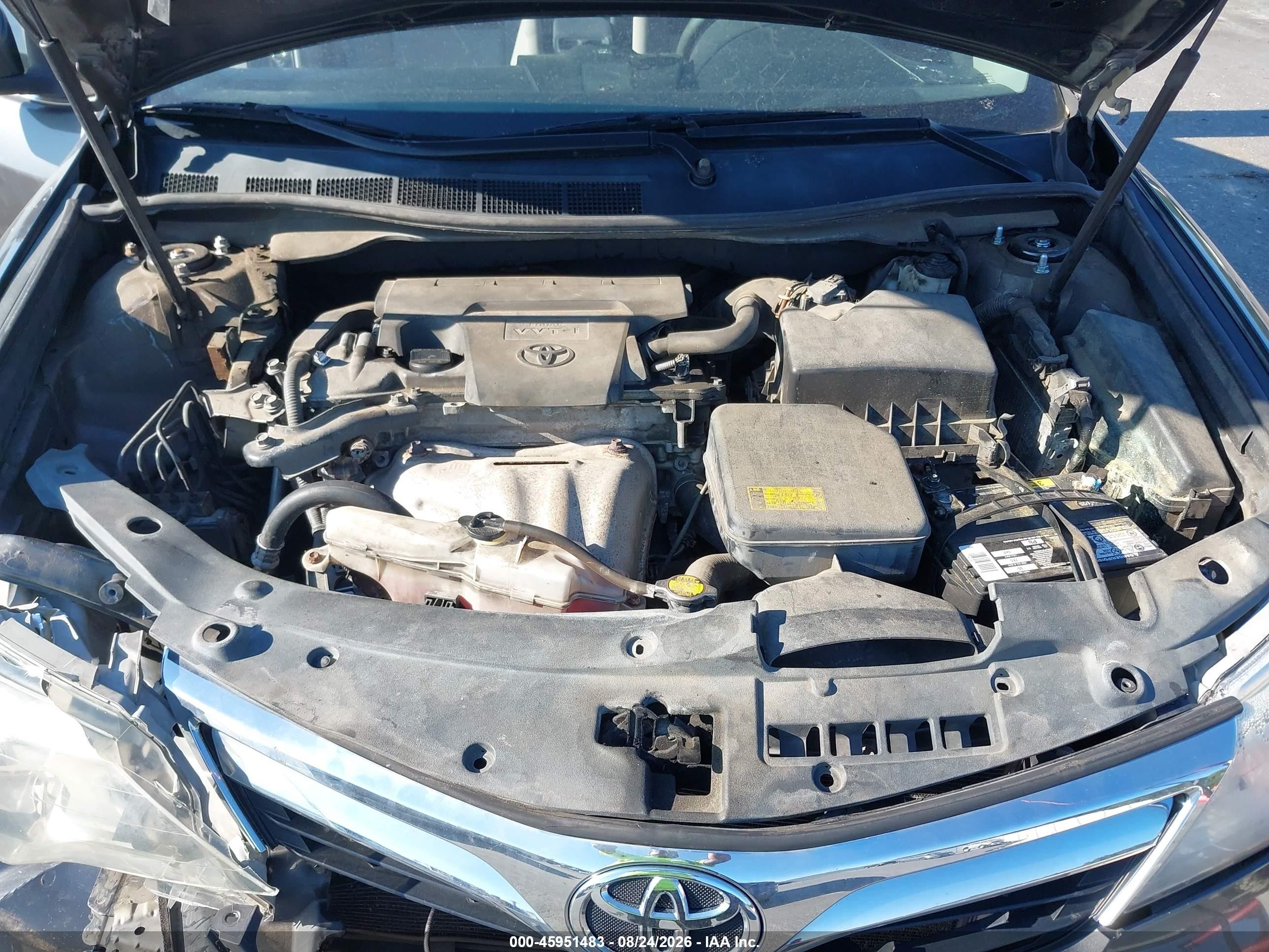 2013 Toyota Camry Le Gray vin: 4T1BF1FK5DU650264
