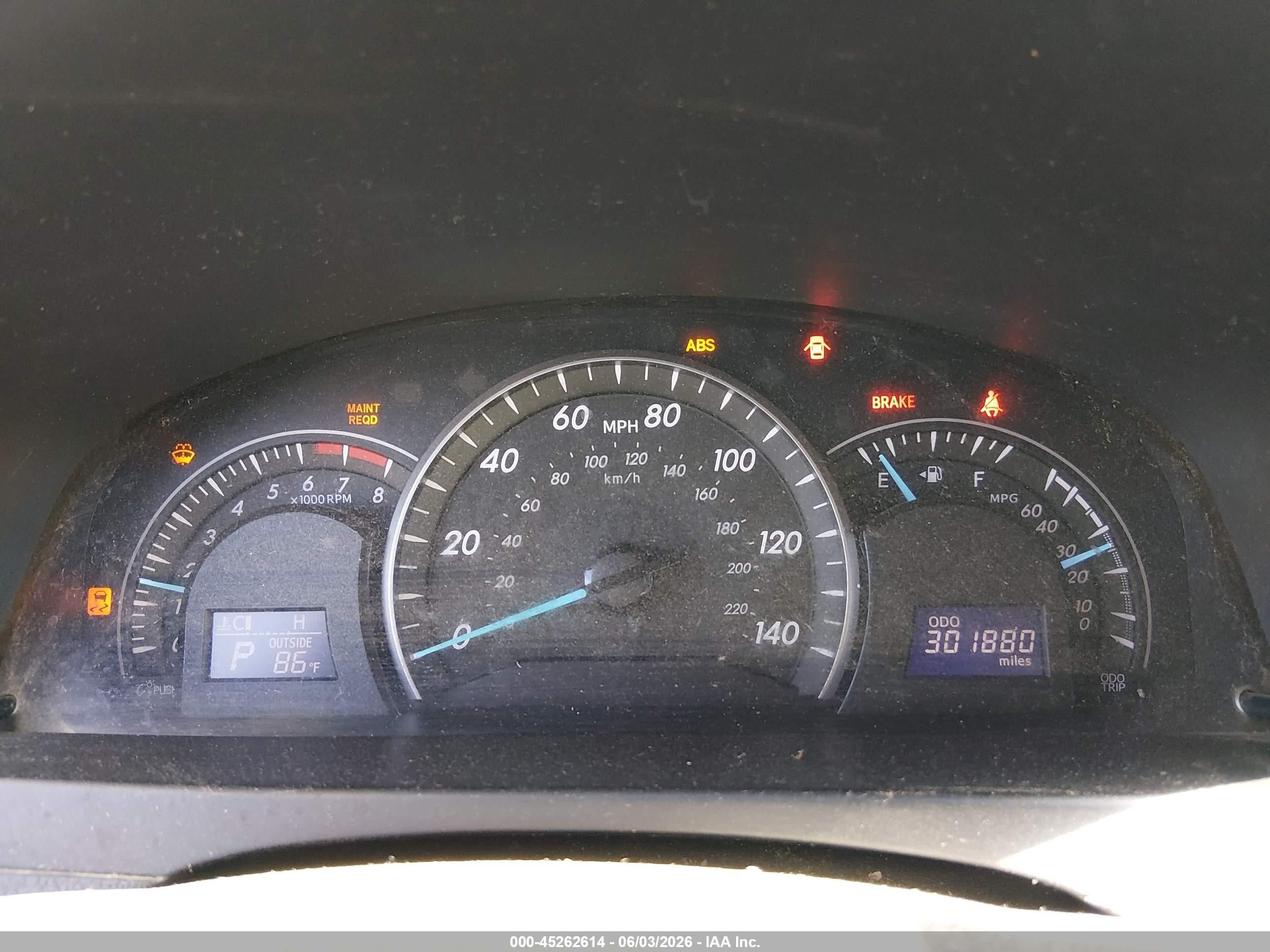 2013 Toyota Camry Le Красный vin: 4T1BF1FK5DU654430