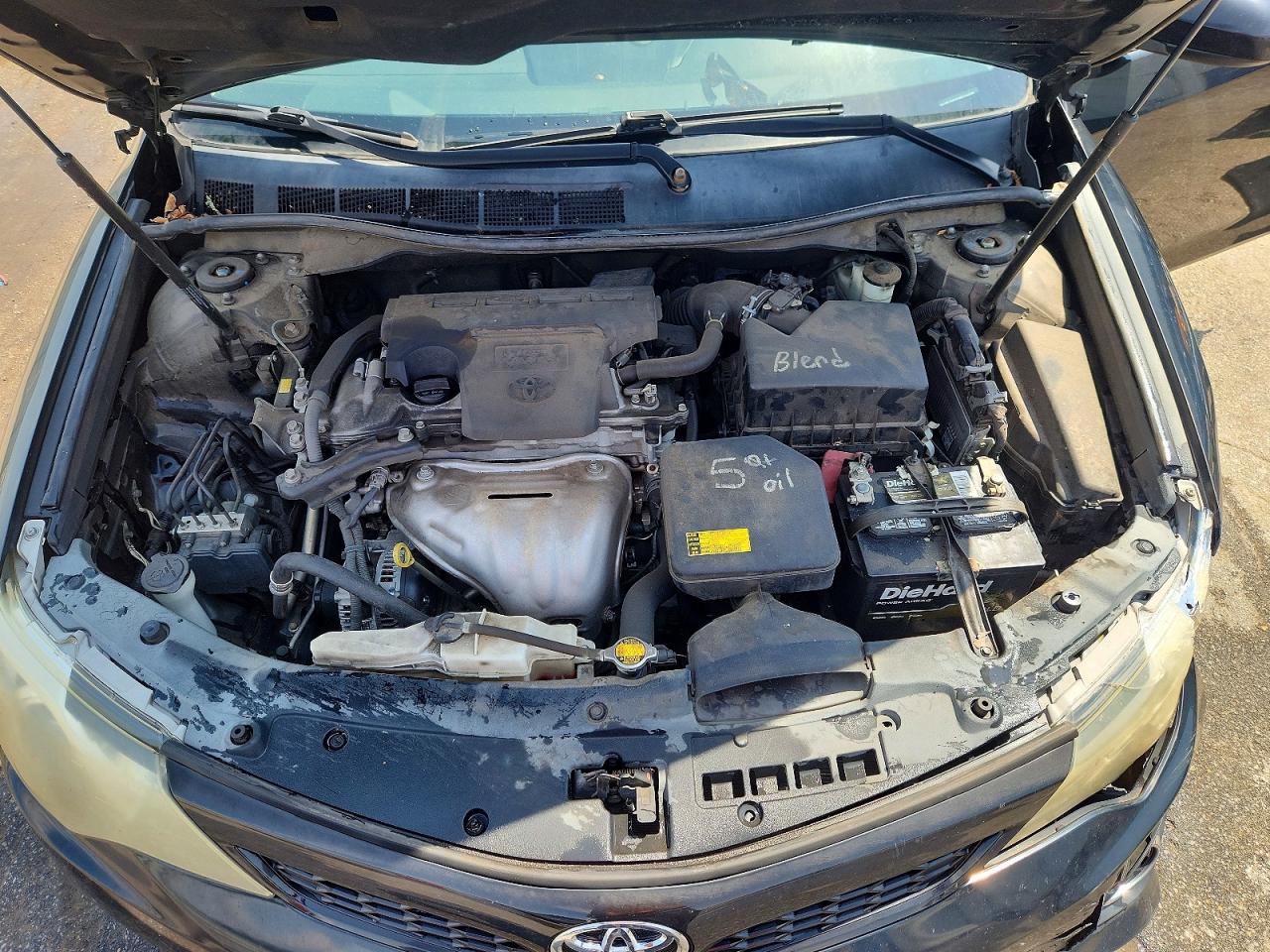 2013 Toyota Camry Se Черный vin: 4T1BF1FK5DU667825