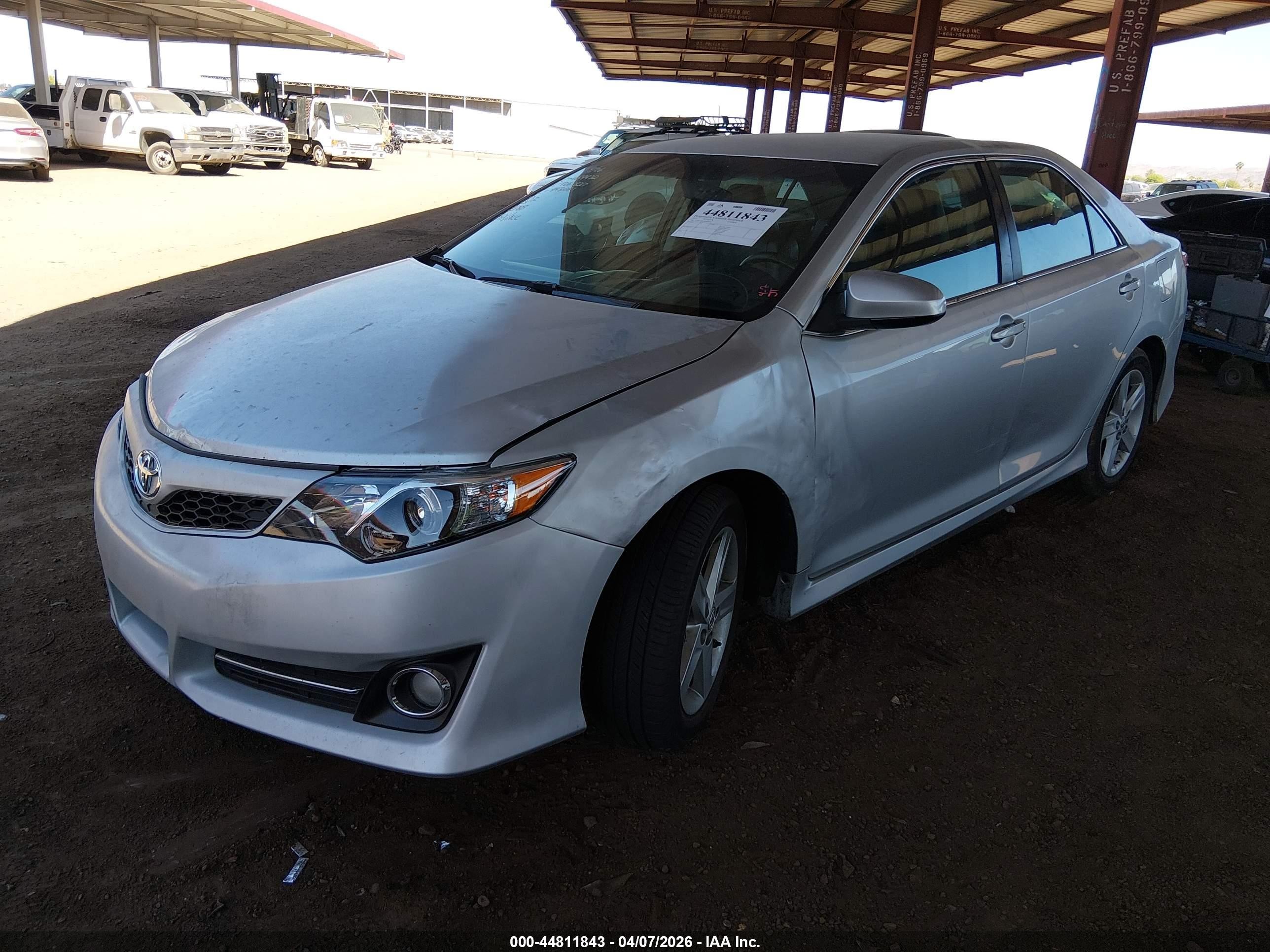 2013 Toyota Camry Se Silver vin: 4T1BF1FK5DU669932