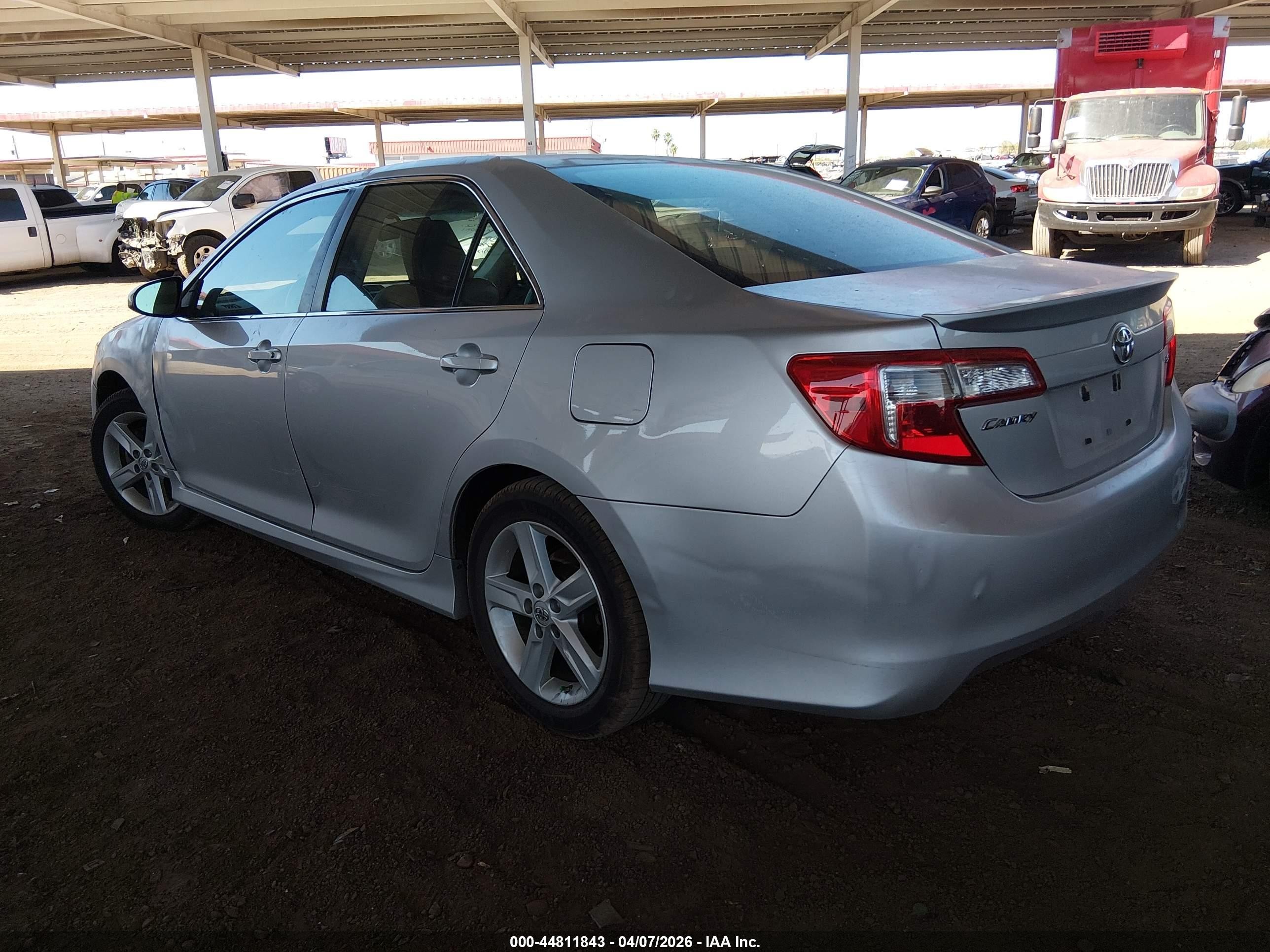 2013 Toyota Camry Se Silver vin: 4T1BF1FK5DU669932