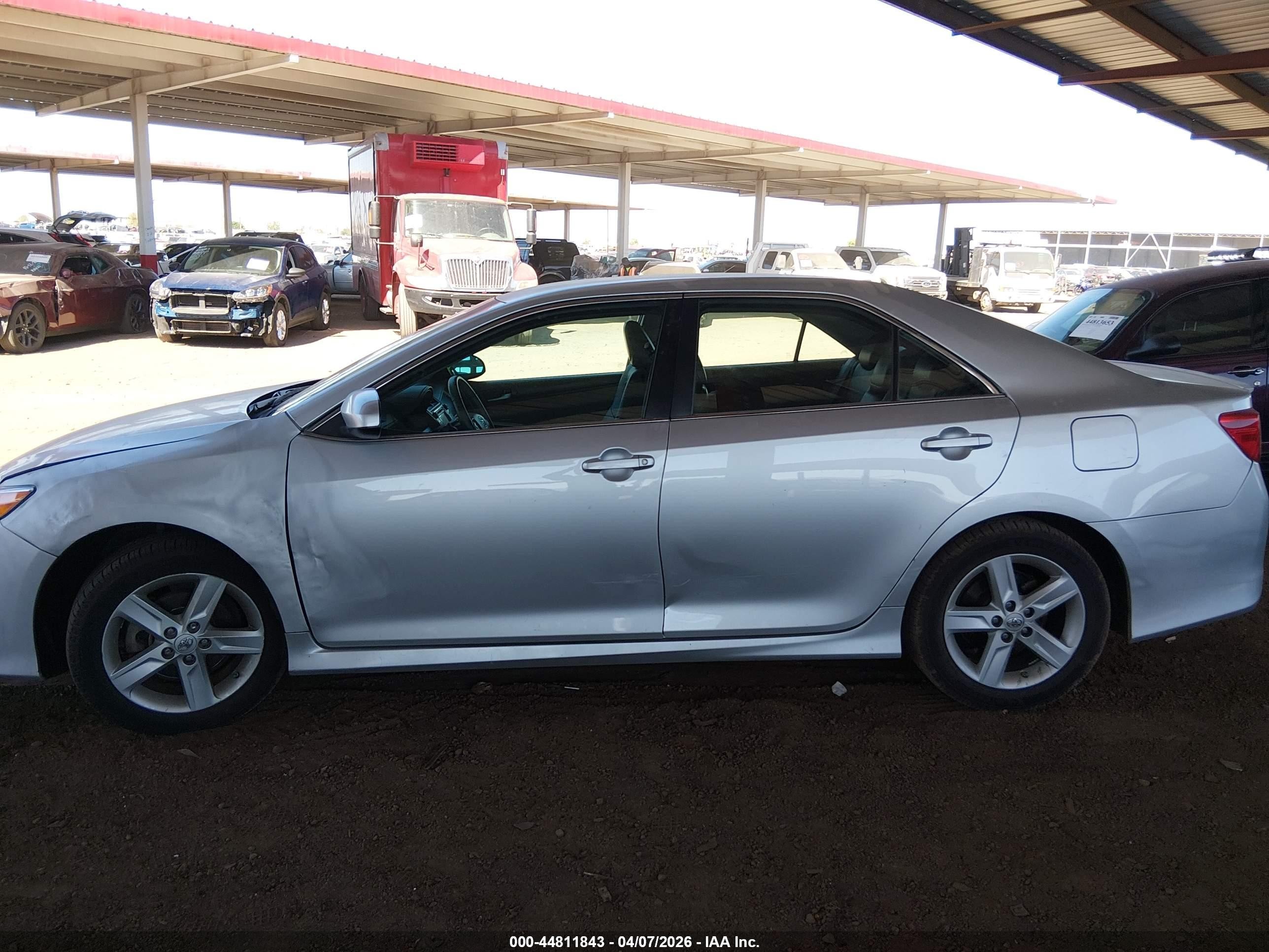 2013 Toyota Camry Se Silver vin: 4T1BF1FK5DU669932