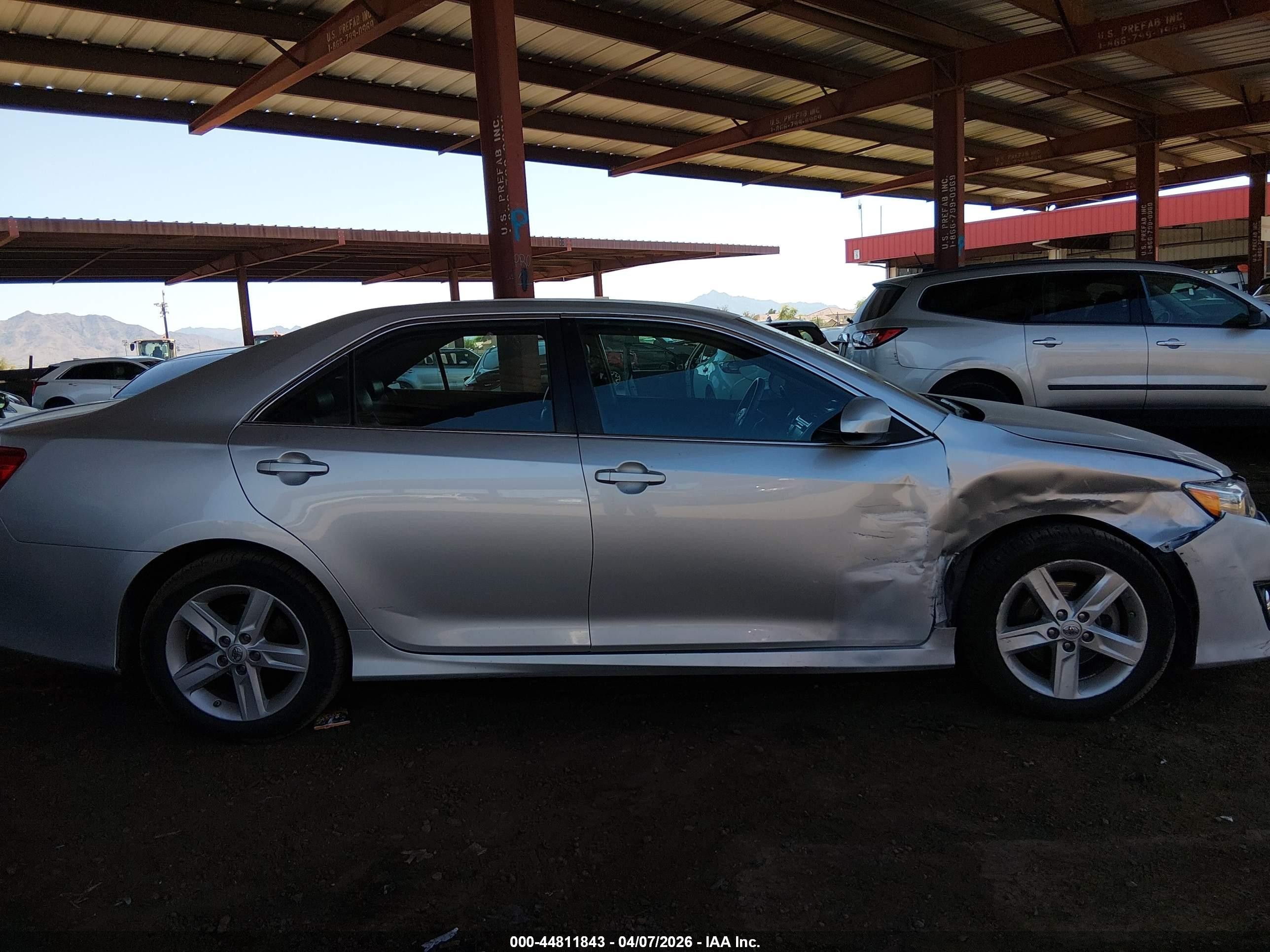 2013 Toyota Camry Se Silver vin: 4T1BF1FK5DU669932