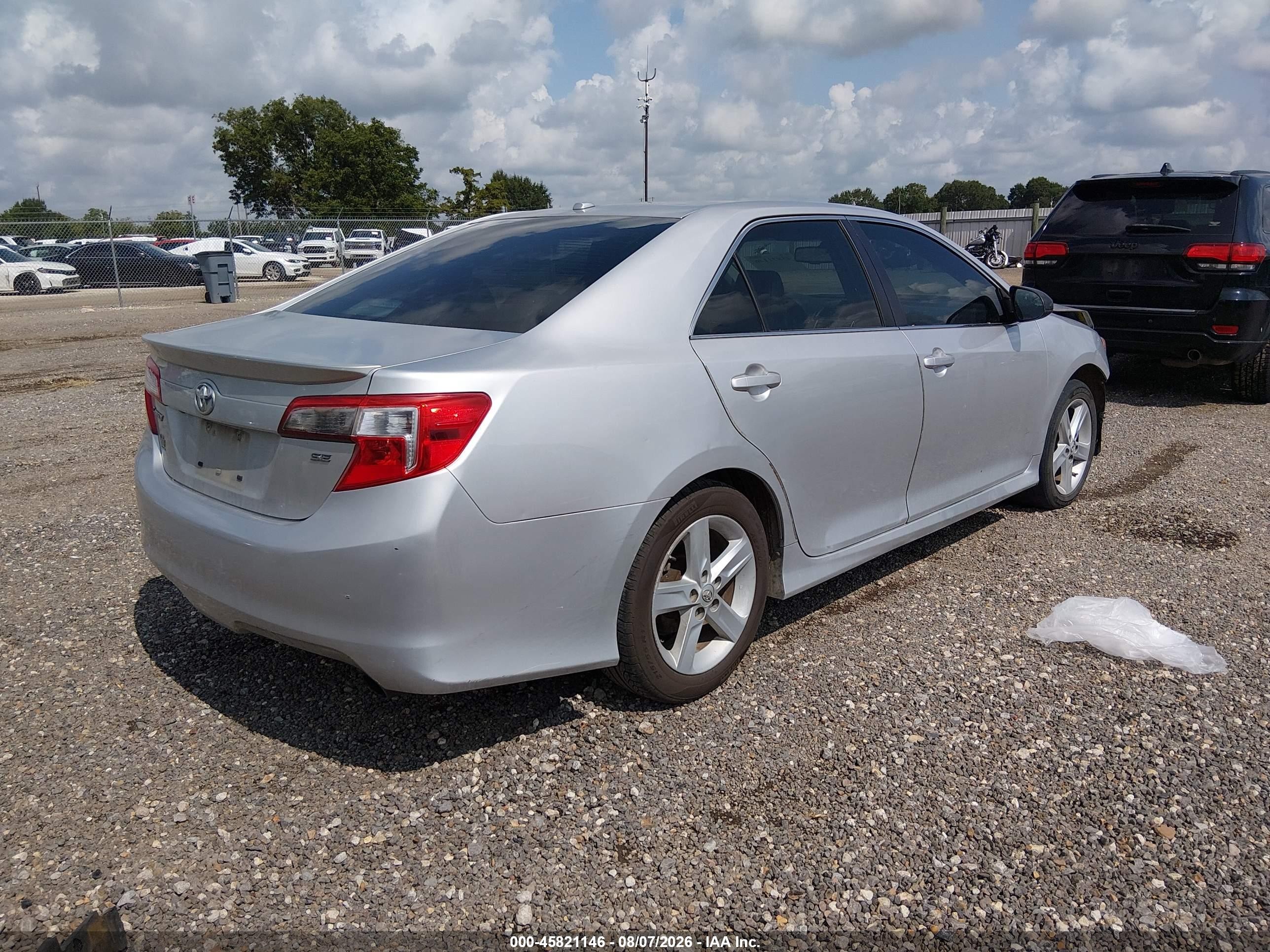 2013 Toyota Camry Se Silver vin: 4T1BF1FK5DU673785