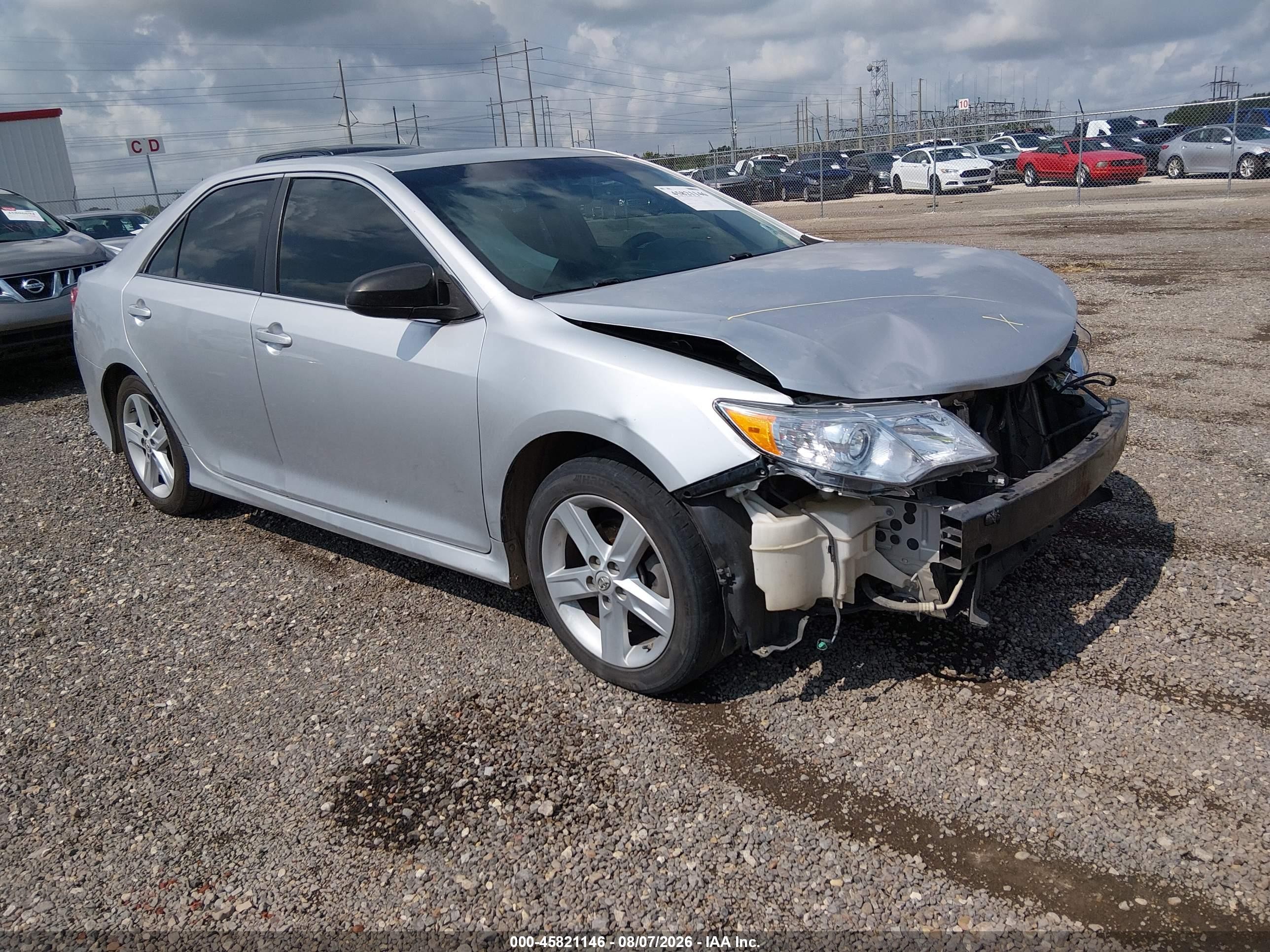 2013 Toyota Camry Se Silver vin: 4T1BF1FK5DU673785