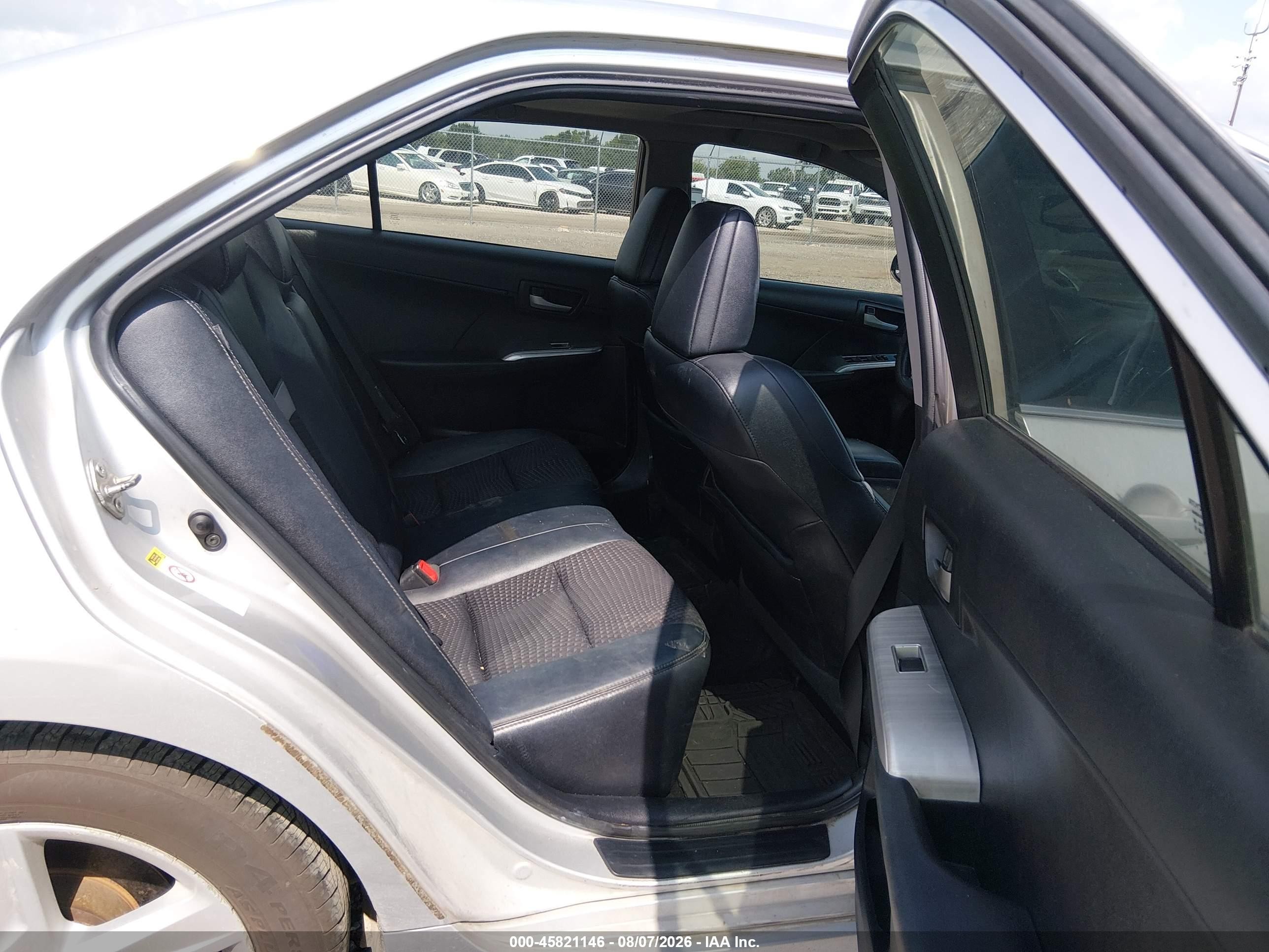 2013 Toyota Camry Se Silver vin: 4T1BF1FK5DU673785
