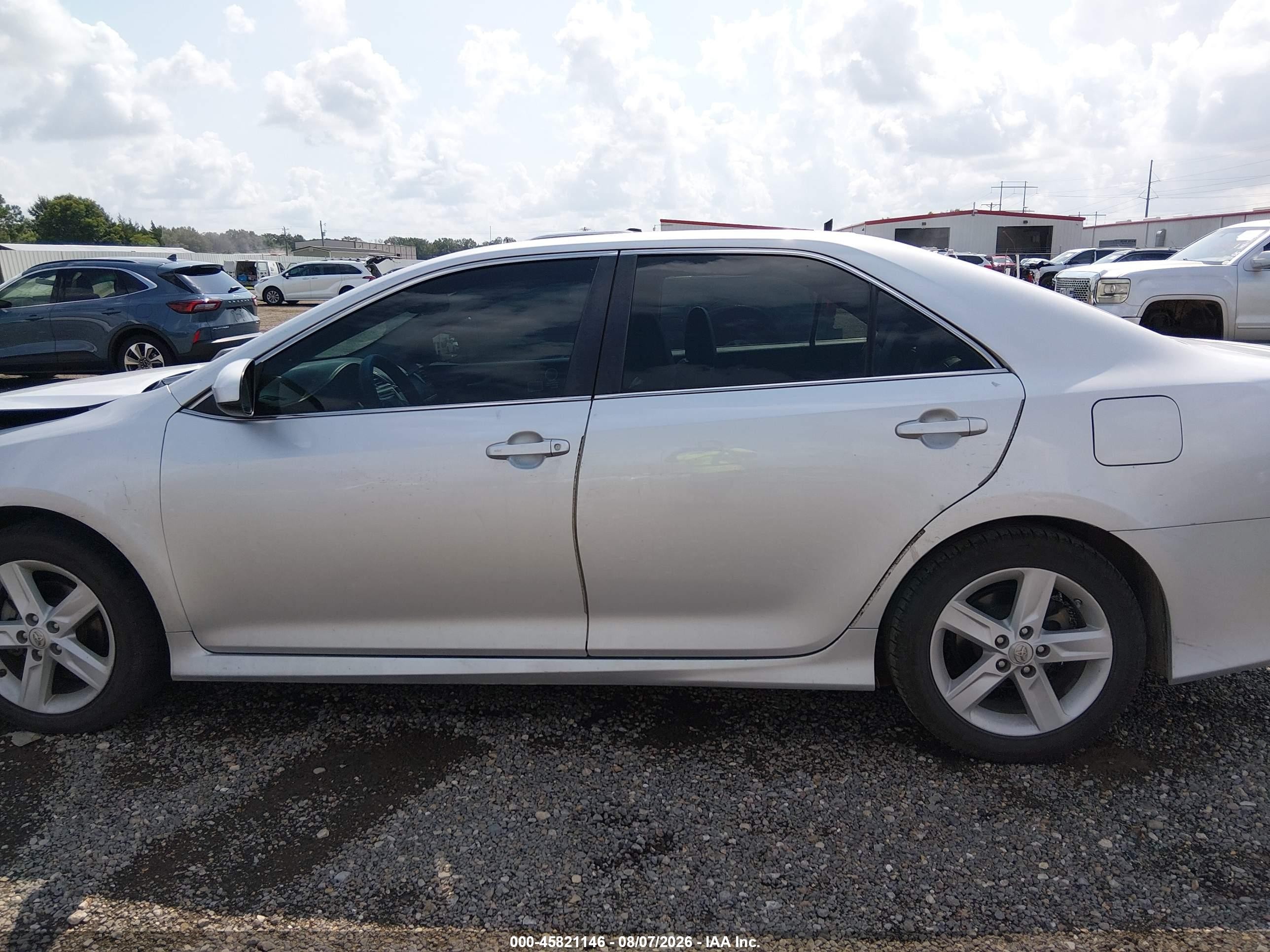 2013 Toyota Camry Se Silver vin: 4T1BF1FK5DU673785
