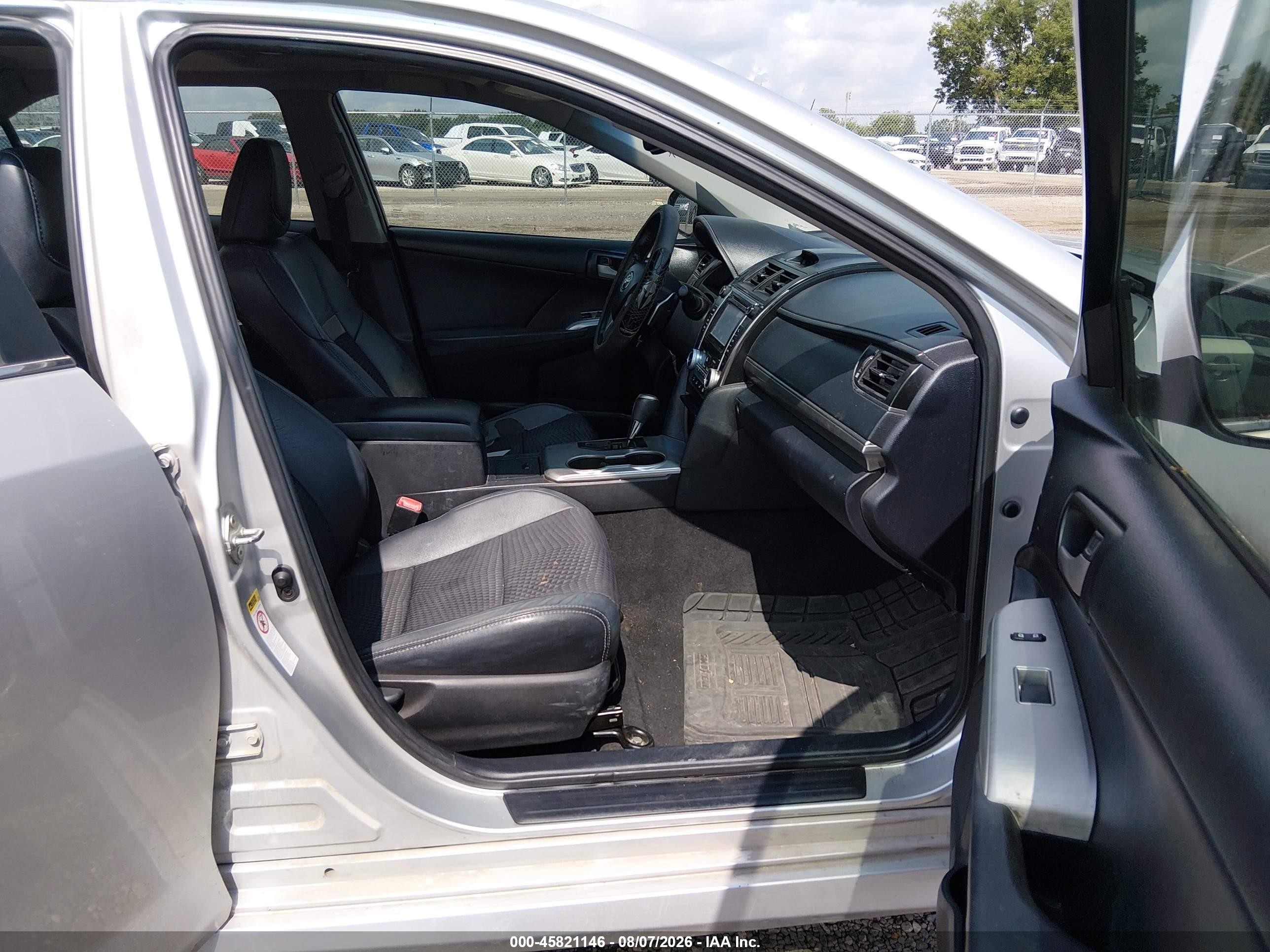 2013 Toyota Camry Se Silver vin: 4T1BF1FK5DU673785