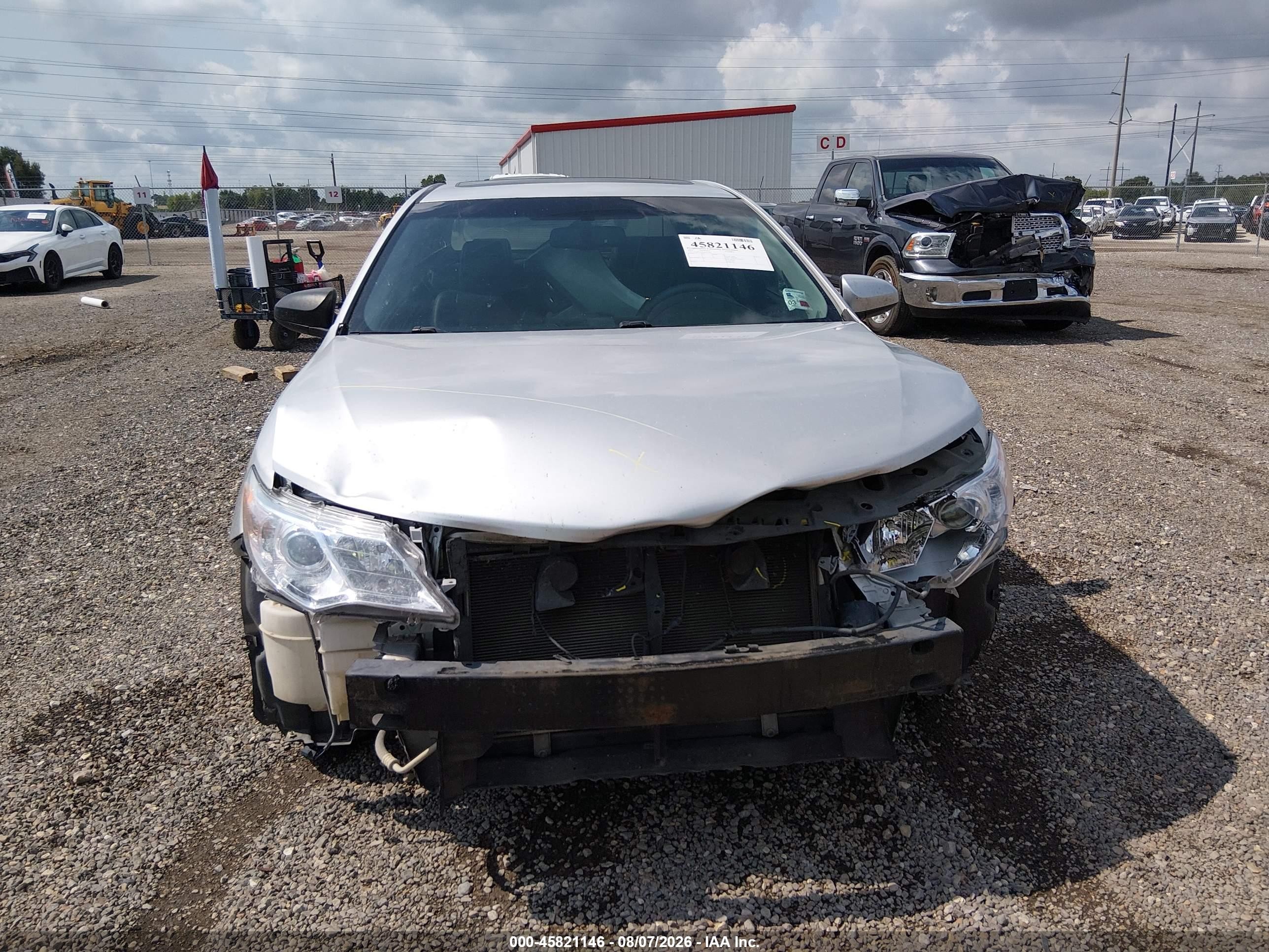 2013 Toyota Camry Se Silver vin: 4T1BF1FK5DU673785