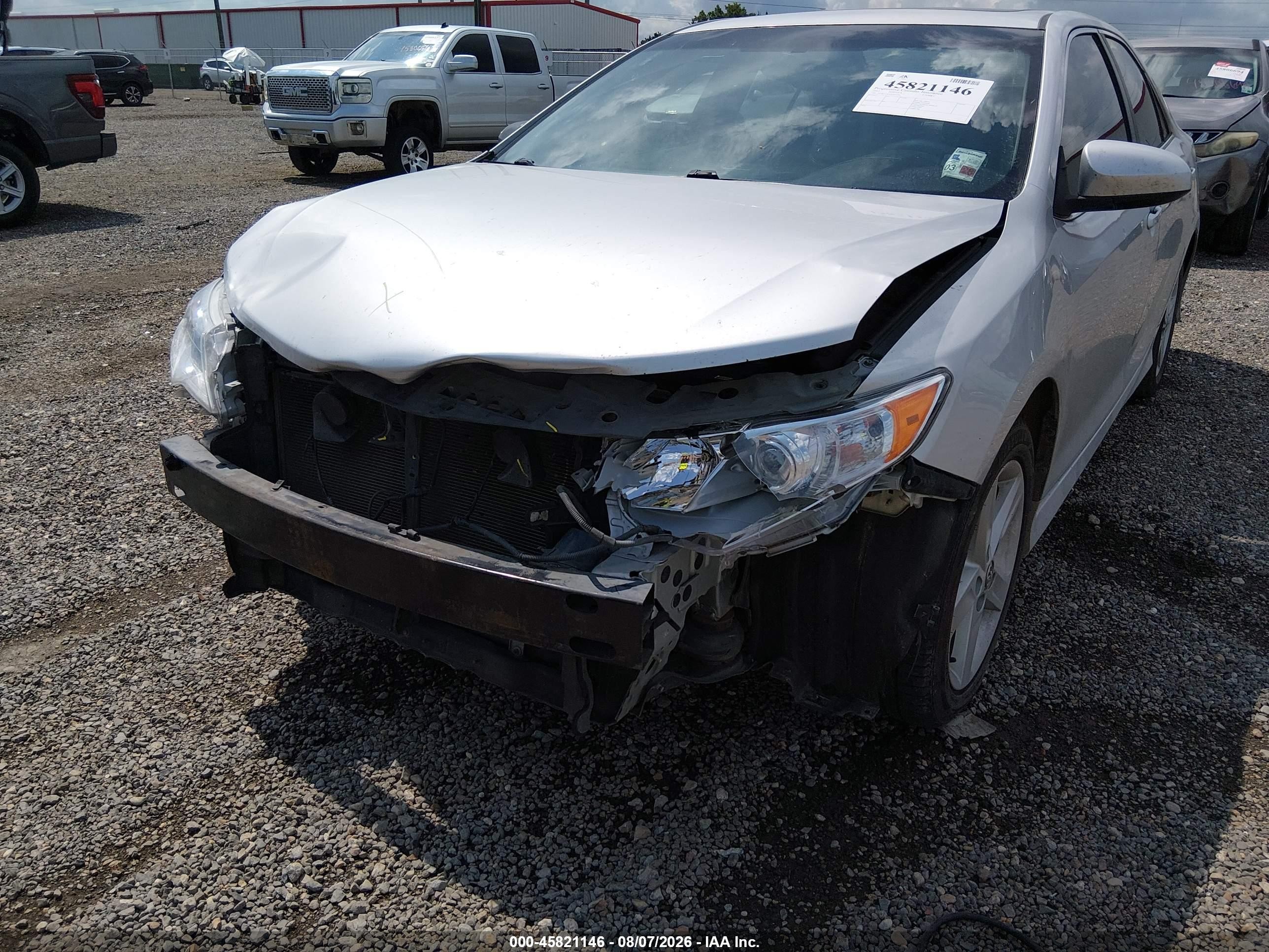 2013 Toyota Camry Se Silver vin: 4T1BF1FK5DU673785