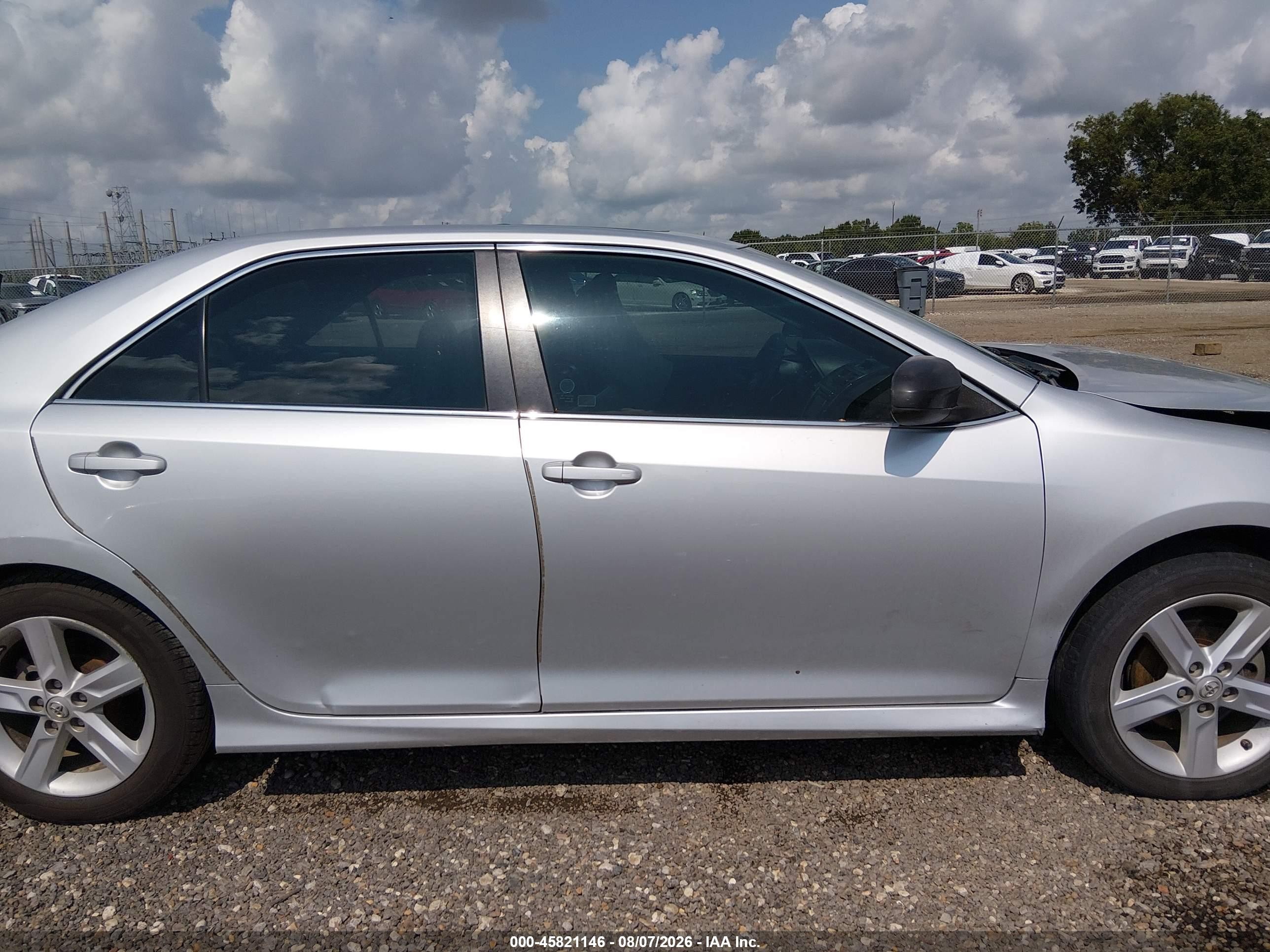 2013 Toyota Camry Se Silver vin: 4T1BF1FK5DU673785