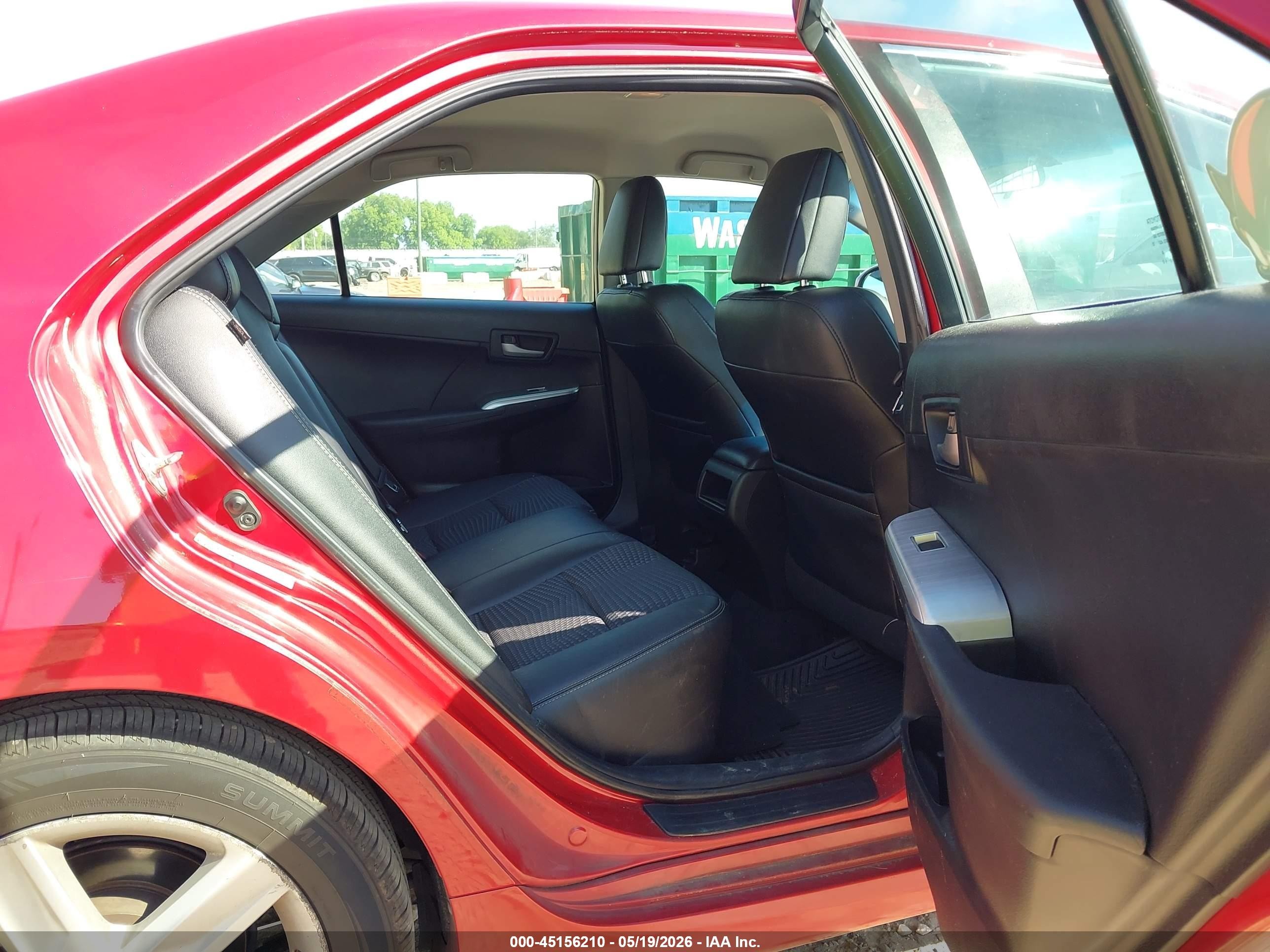 2013 Toyota Camry Se Красный vin: 4T1BF1FK5DU674208