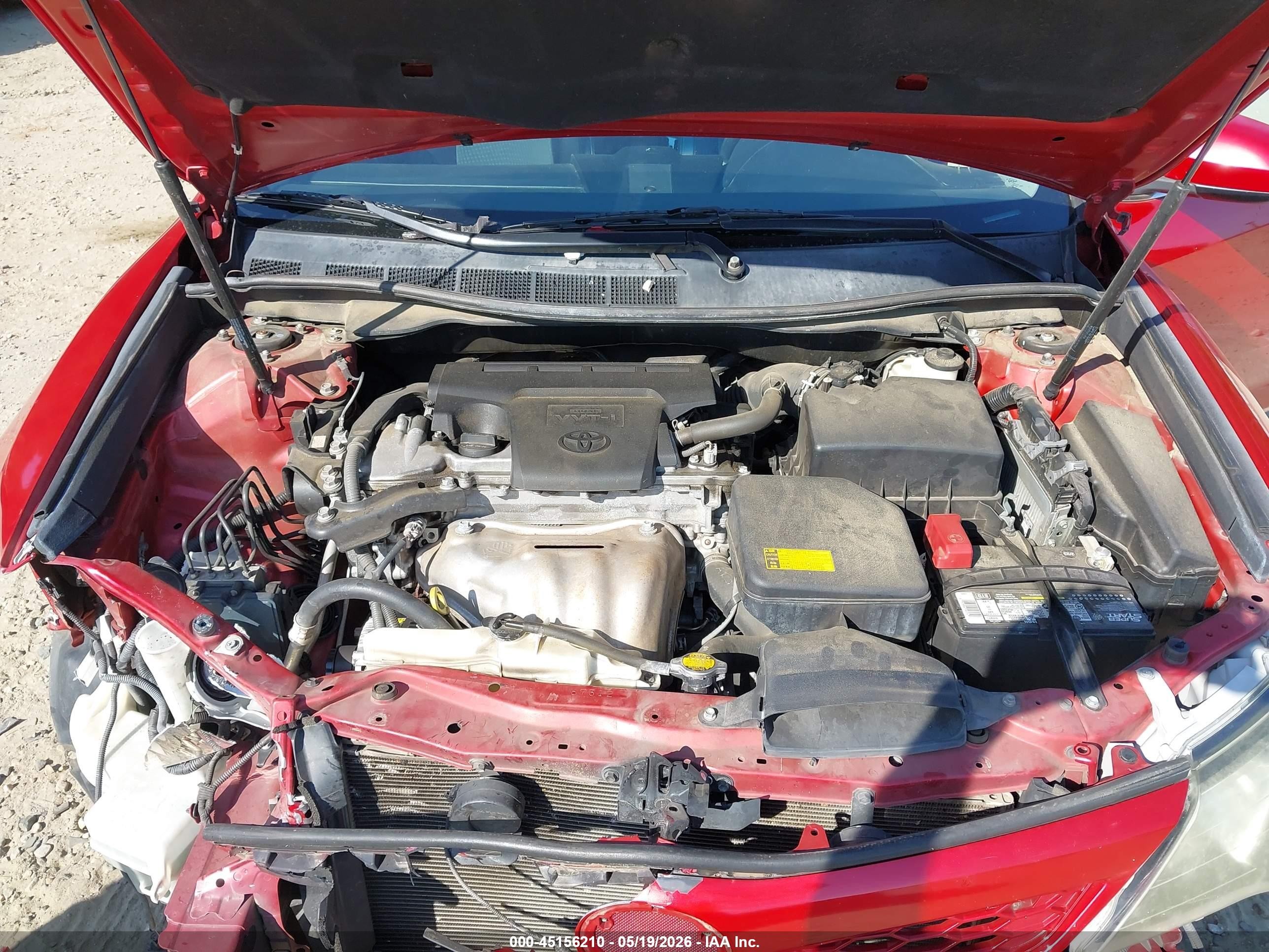 2013 Toyota Camry Se Красный vin: 4T1BF1FK5DU674208