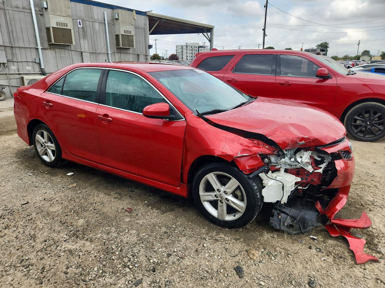 2013 Toyota Camry Se Red vin: 4T1BF1FK5DU676329