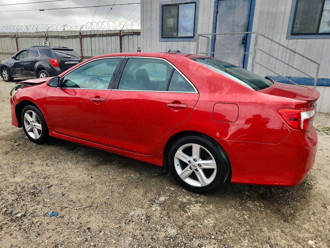 2013 Toyota Camry Se Red vin: 4T1BF1FK5DU676329