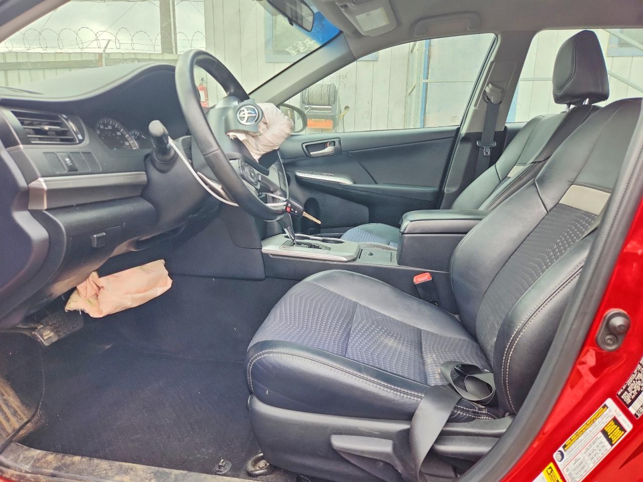 2013 Toyota Camry Se Red vin: 4T1BF1FK5DU676329
