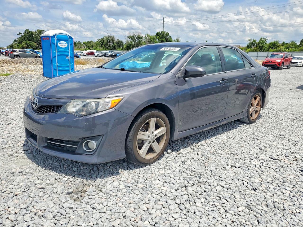 2013 Toyota Camry Se Gray vin: 4T1BF1FK5DU686021