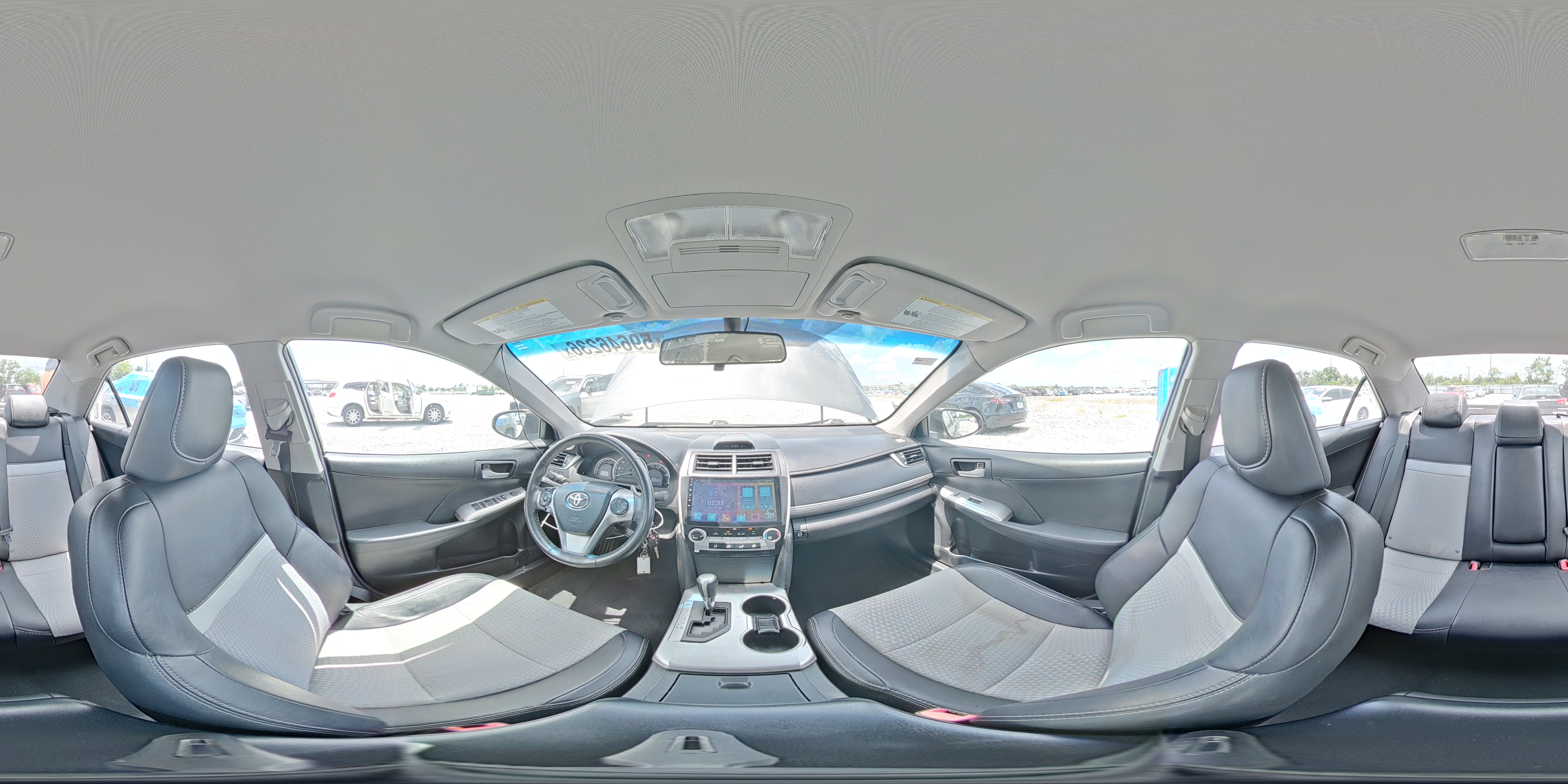 2013 Toyota Camry Se Gray vin: 4T1BF1FK5DU686021