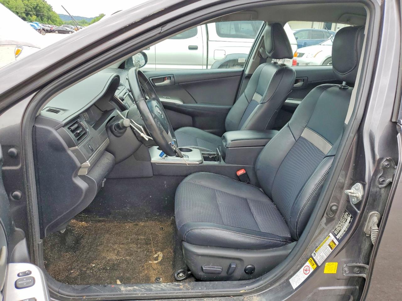 2013 Toyota Camry Se Gray vin: 4T1BF1FK5DU686312