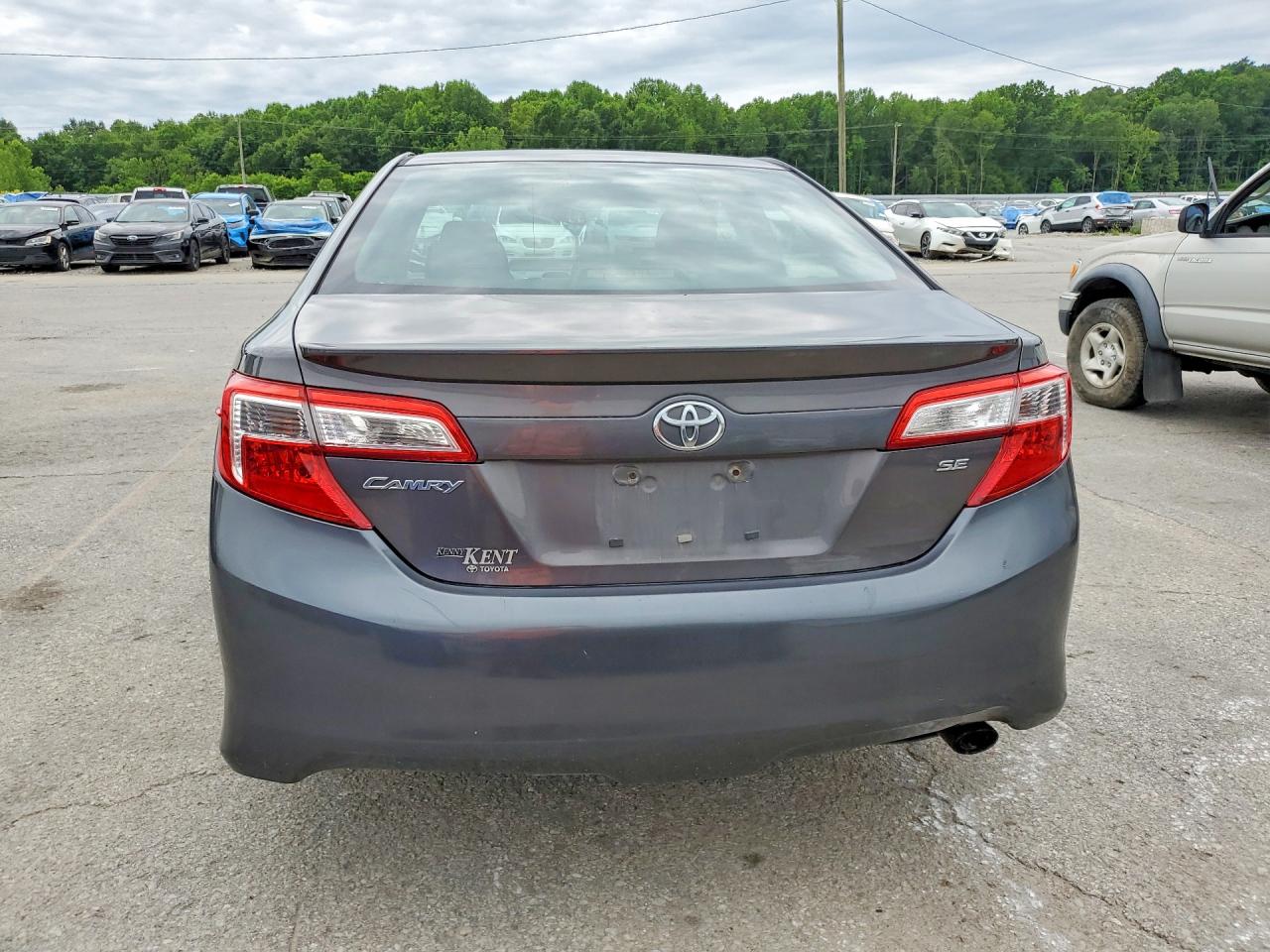 2013 Toyota Camry Se Gray vin: 4T1BF1FK5DU686312